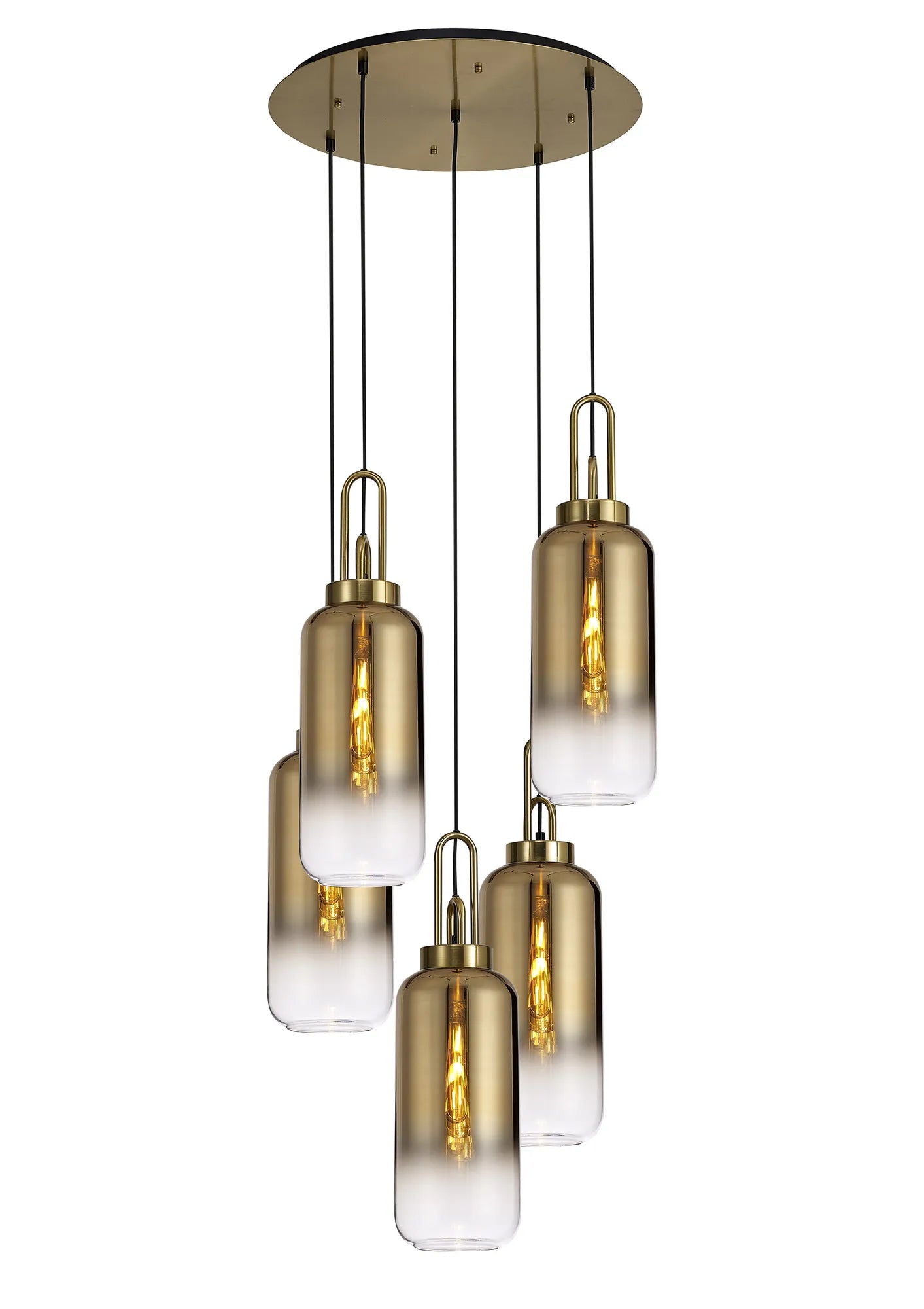 Cadiz 5 Light Cluster Pendant