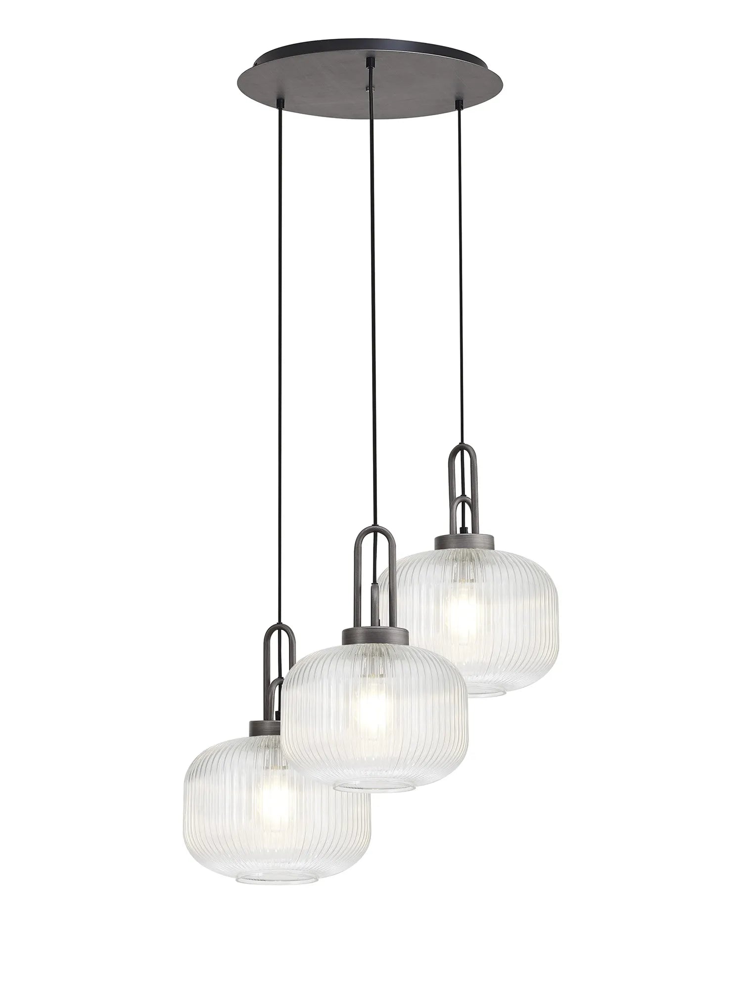 Cadiz 3 Light Cluster Pendant