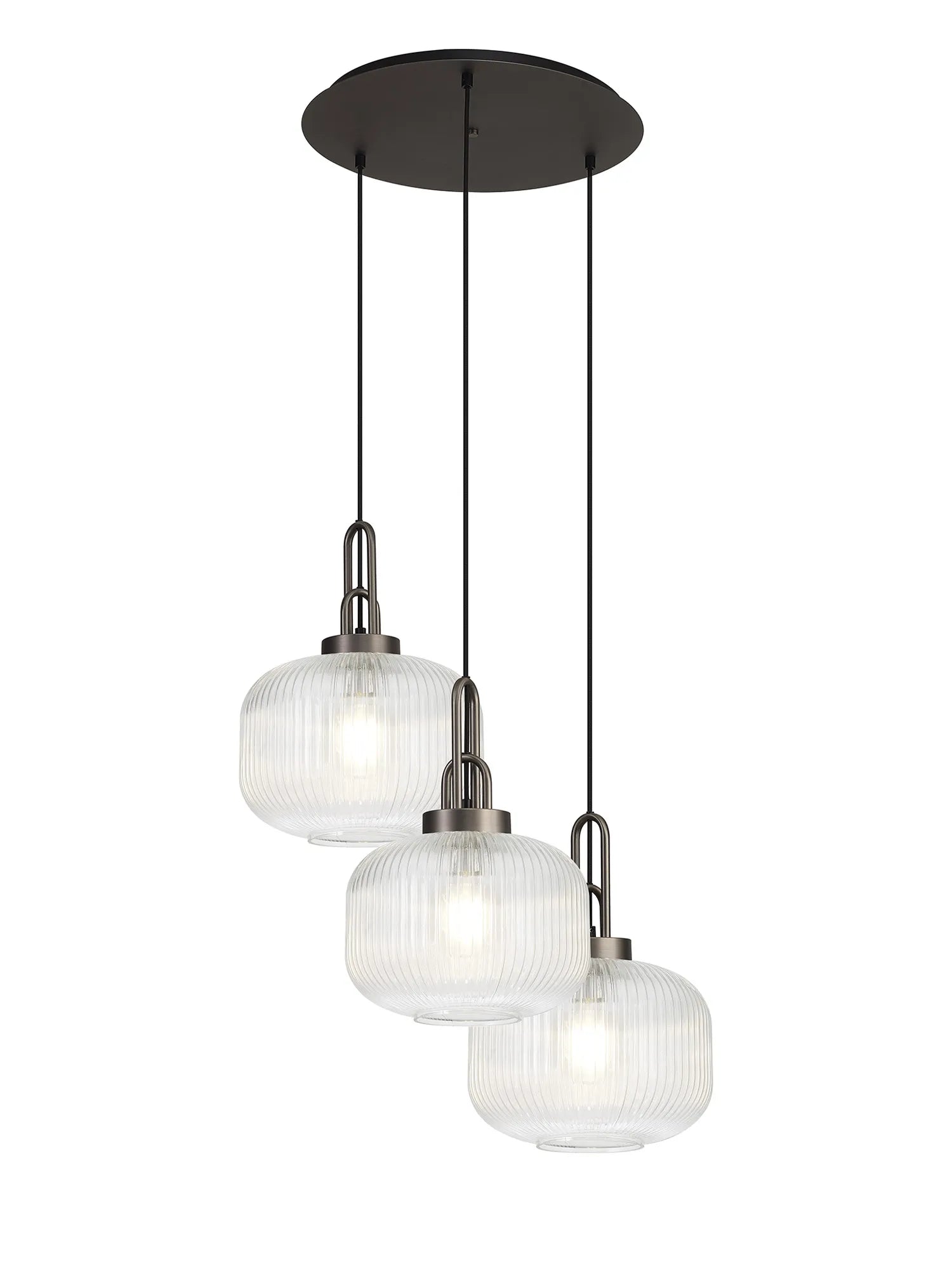 Cadiz 3 Light Cluster Pendant