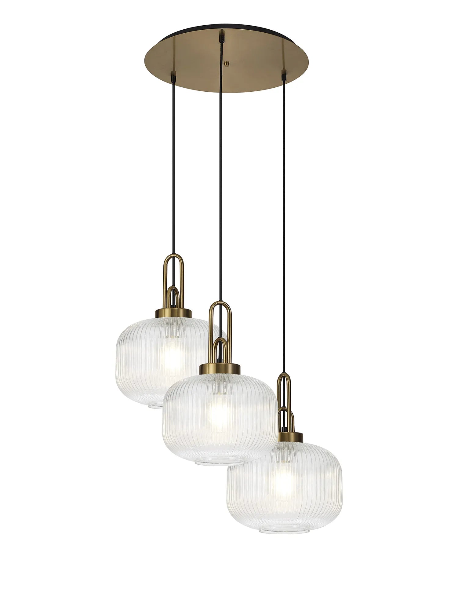 Cadiz 3 Light Cluster Pendant