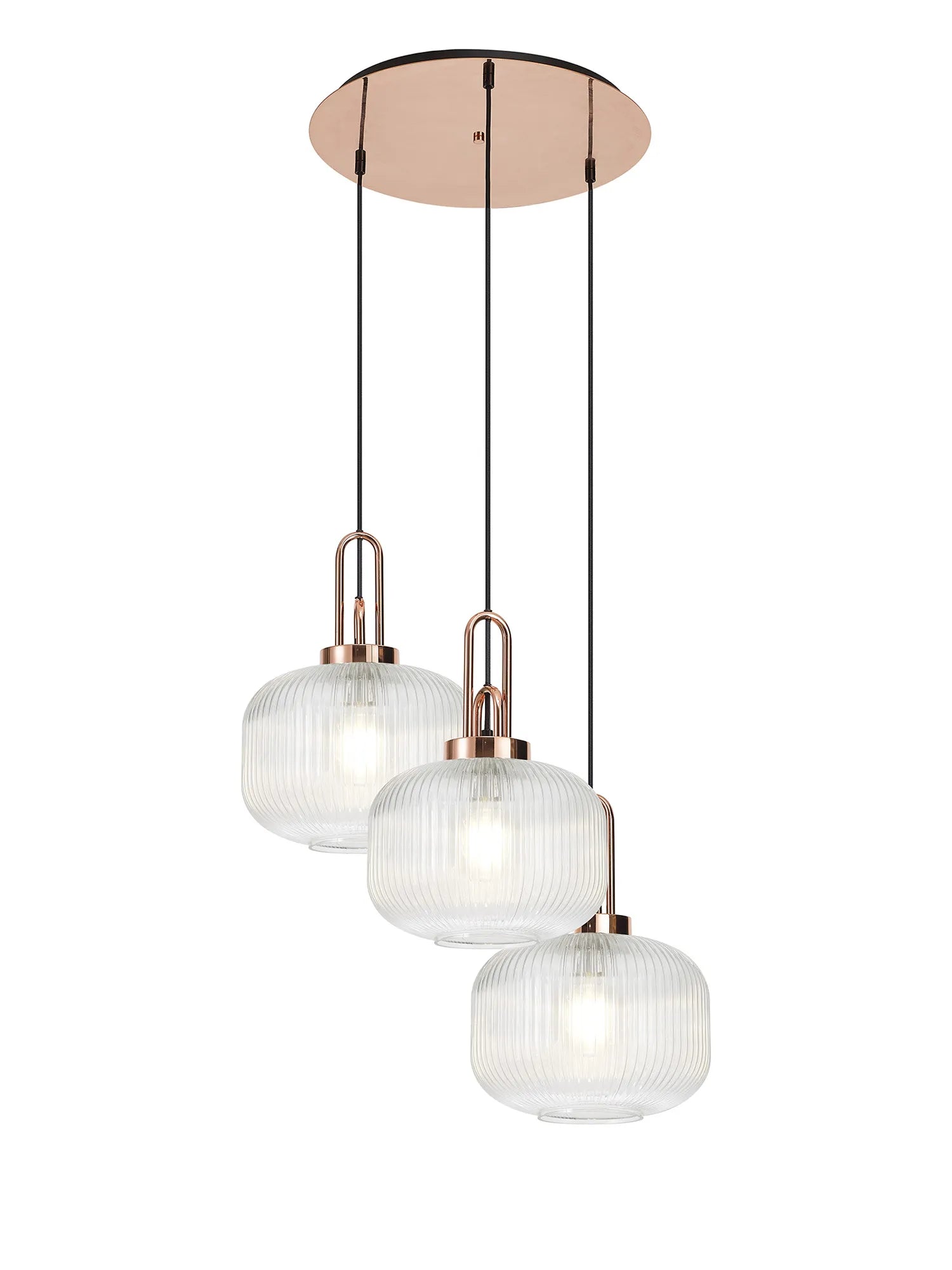 Cadiz 3 Light Cluster Pendant