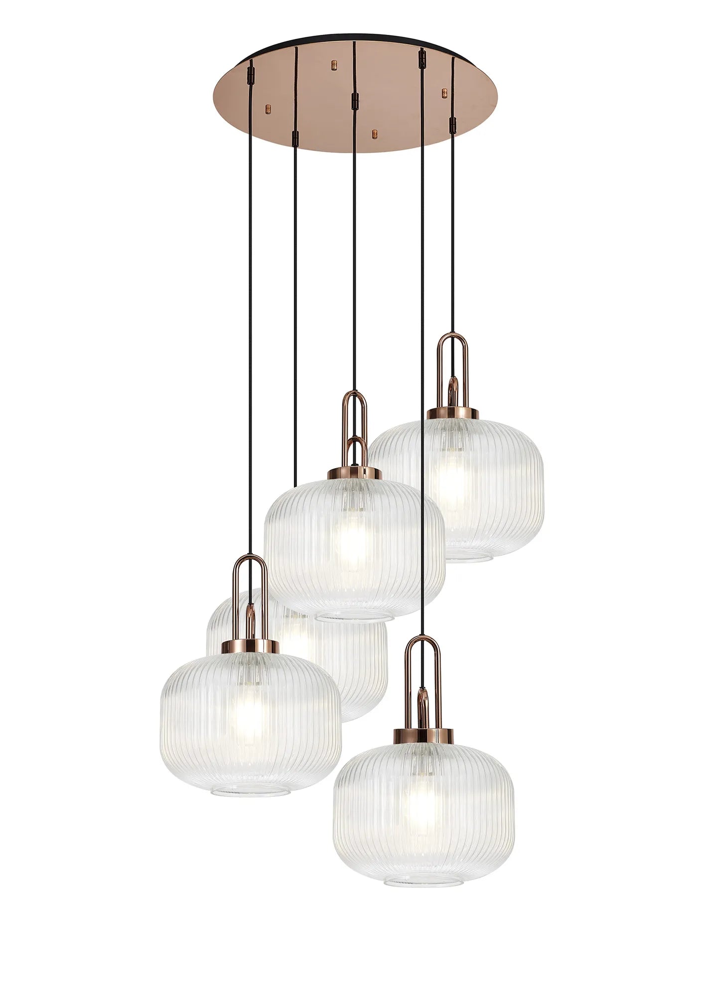 Cadiz 5 Light Cluster Pendant