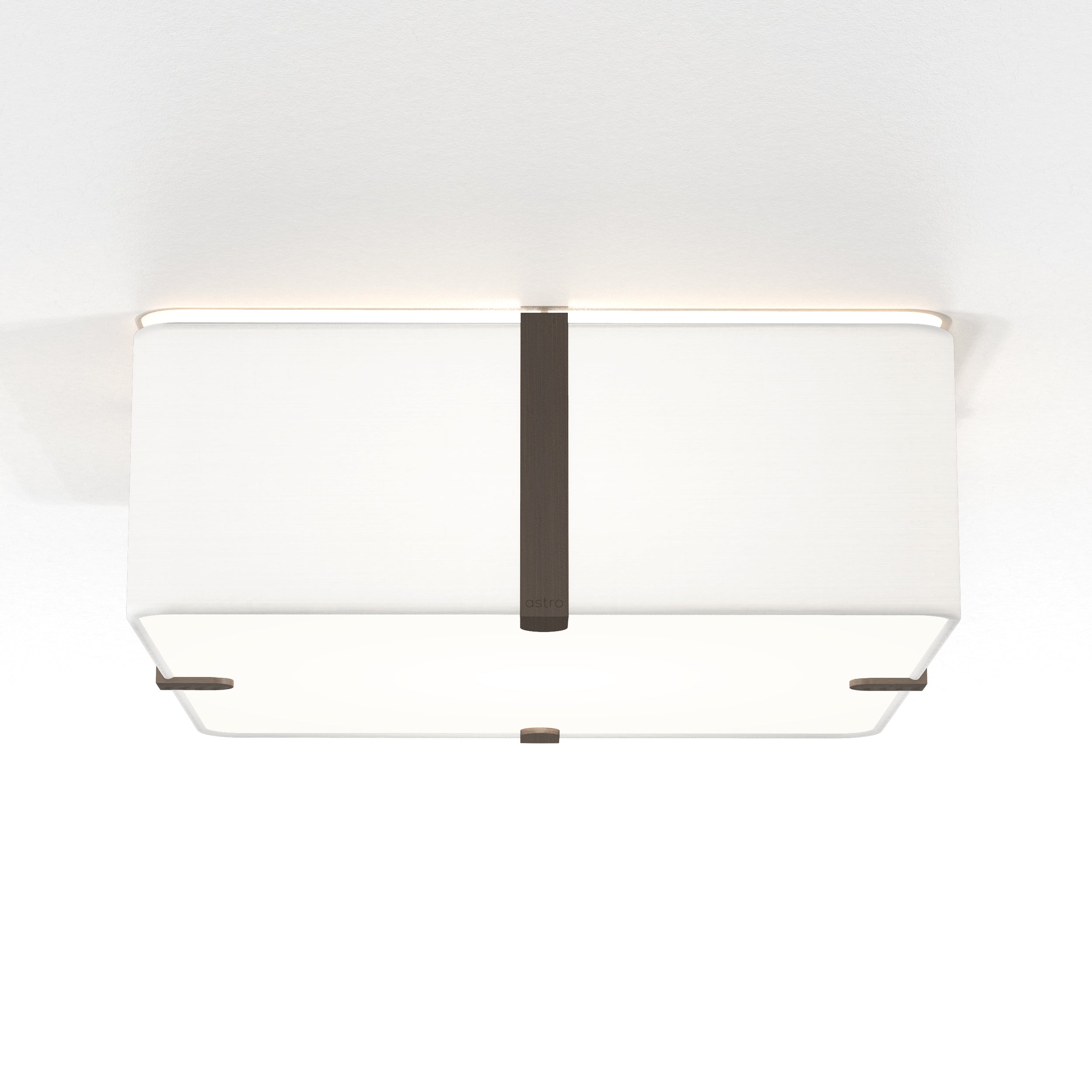Elba Square 350/500 Shade- White/ Putty Finishes
