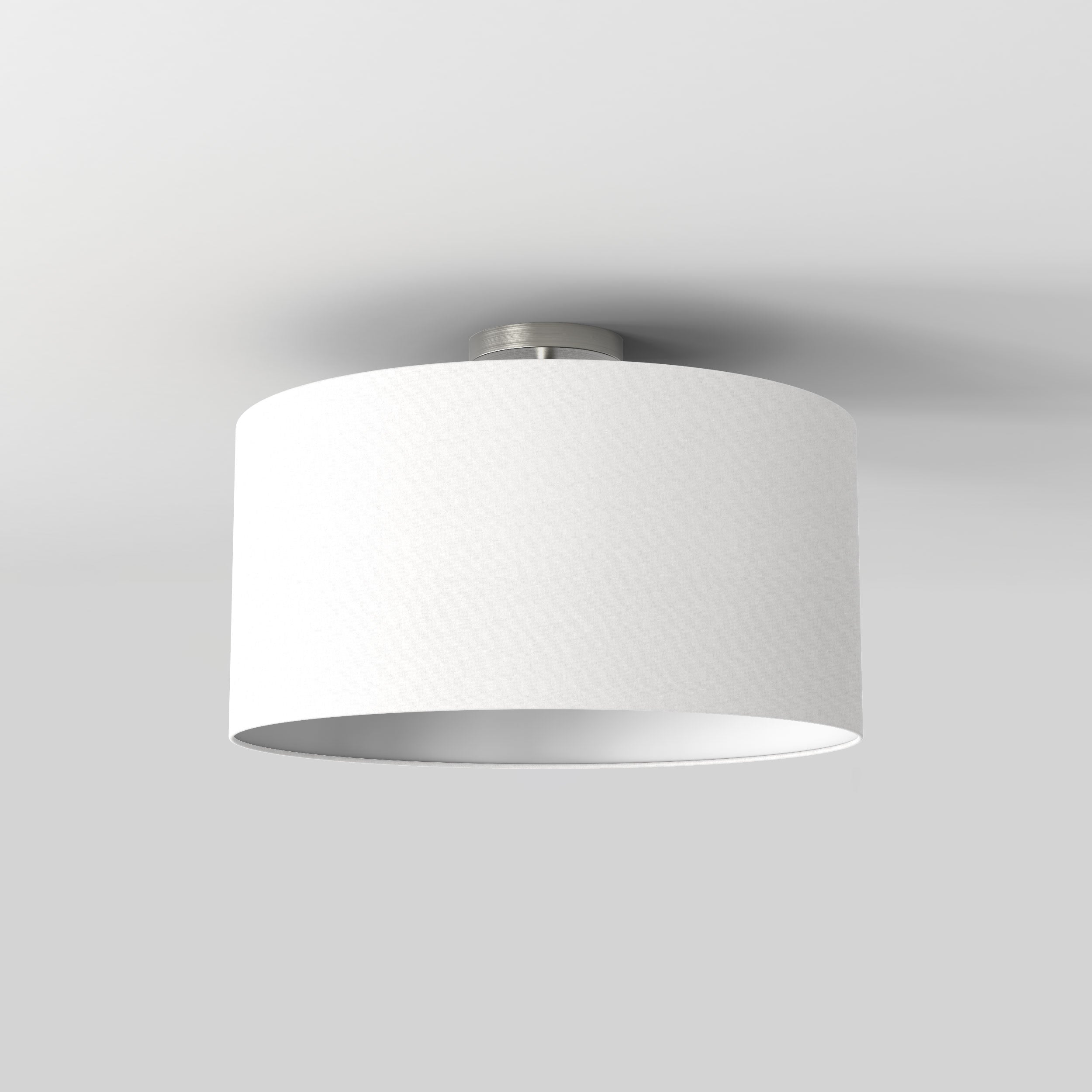 Drum 500 Shade- White/ Oyester Finishes