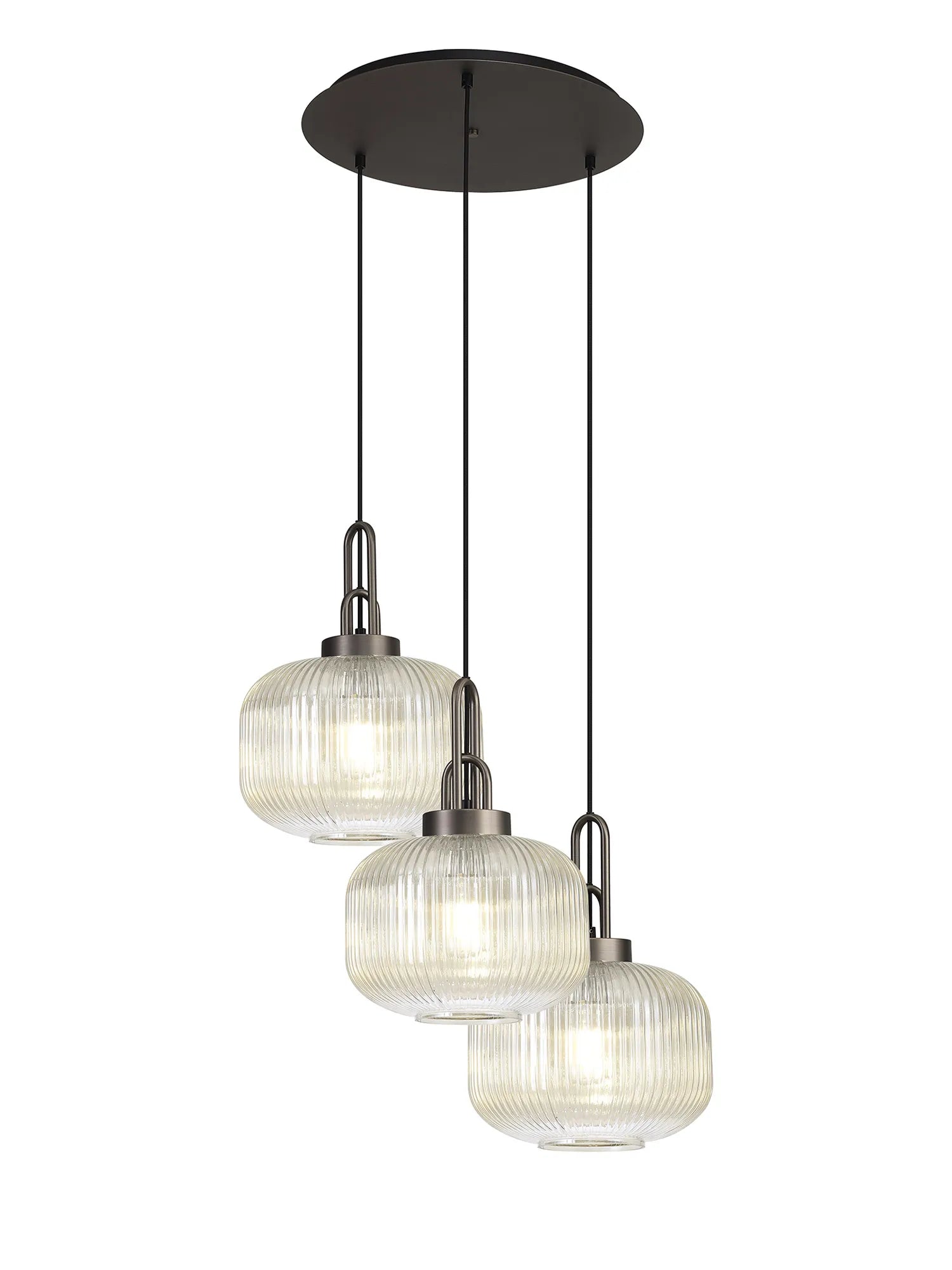 Cadiz 3 Light Cluster Pendant