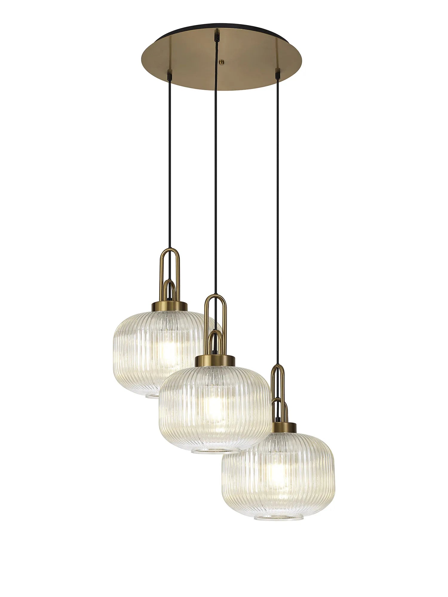 Cadiz 3 Light Cluster Pendant