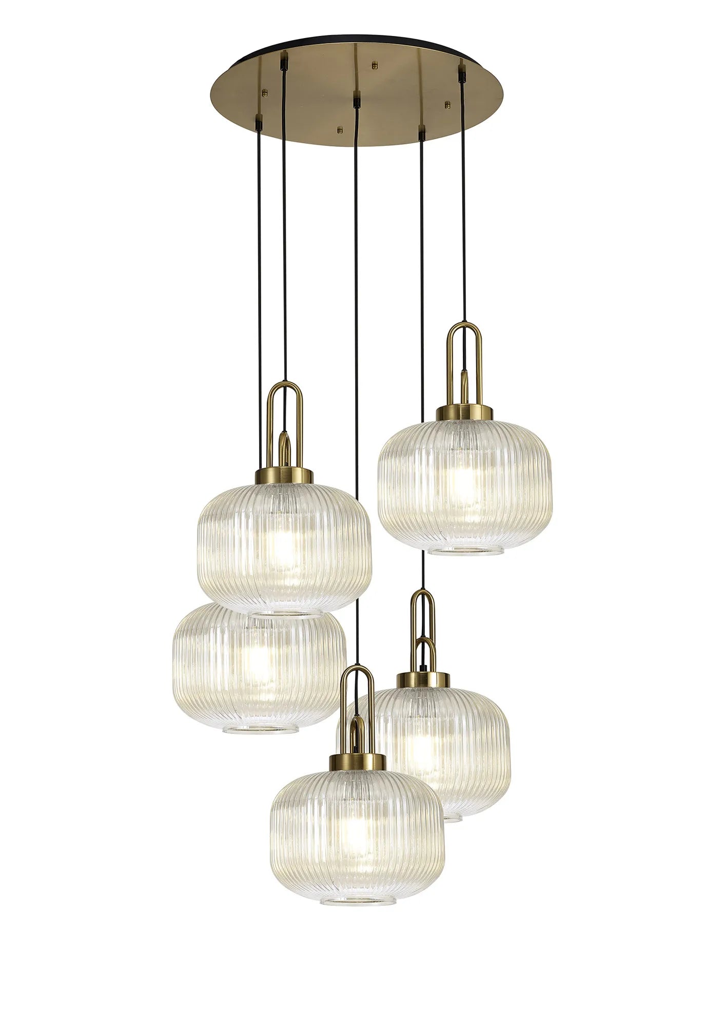 Cadiz 5 Light Cluster Pendant