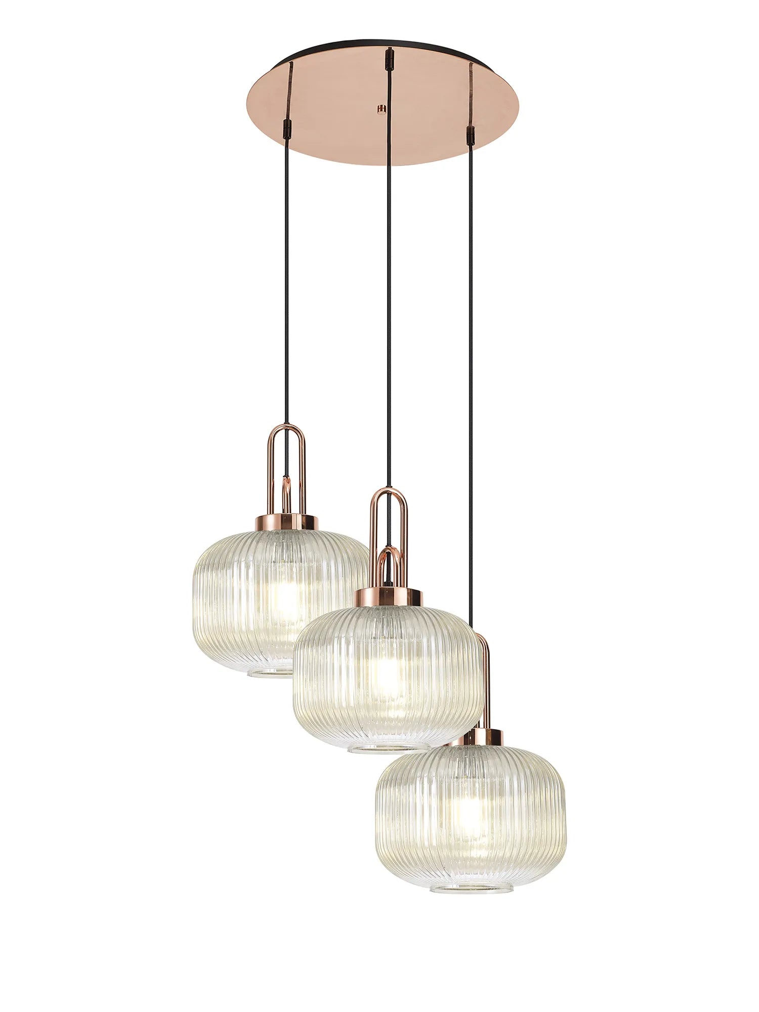 Cadiz 3 Light Cluster Pendant
