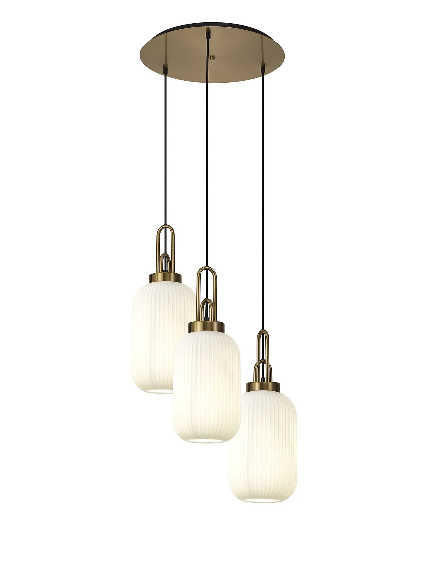 Cadiz 3 Light Cluster Pendant