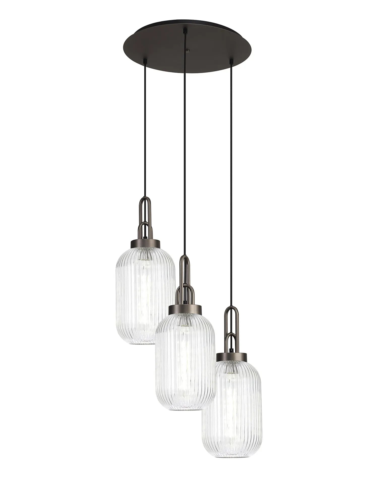 Cadiz 3 Light Cluster Pendant