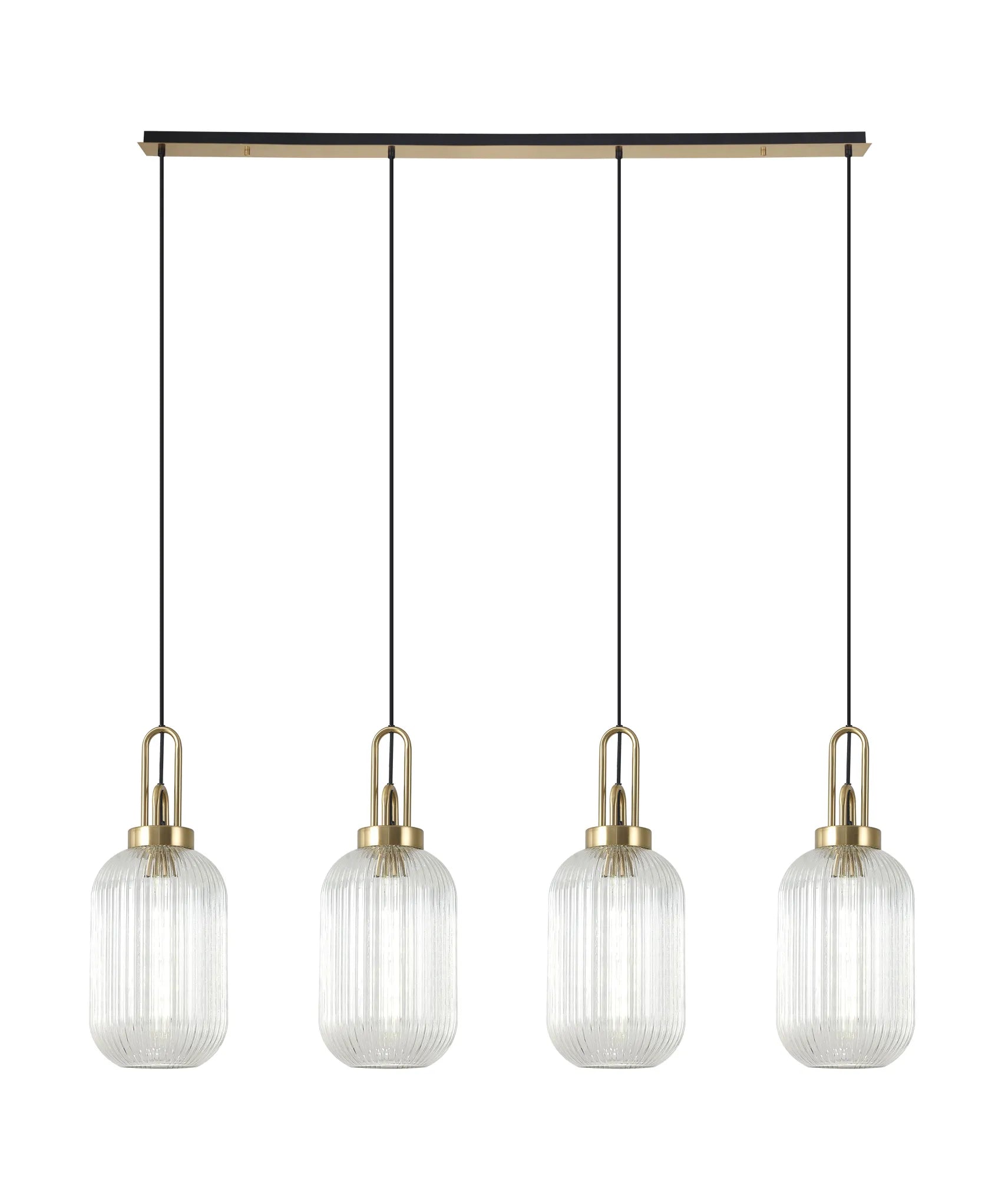 Cadiz 4Lt Linear Pendant - Various Finishes