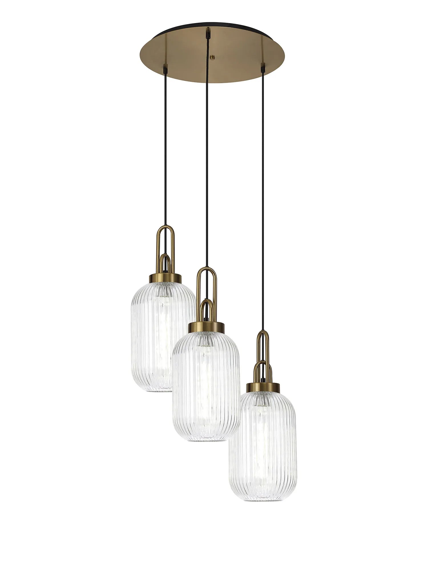 Cadiz 3 Light Cluster Pendant