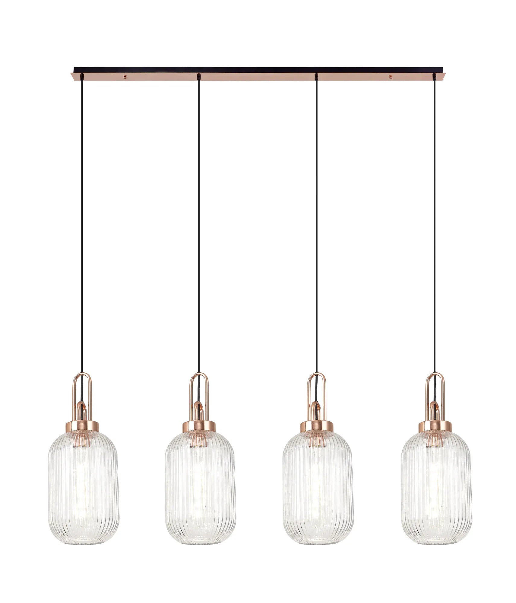 Cadiz 4Lt Linear Pendant - Various Finishes