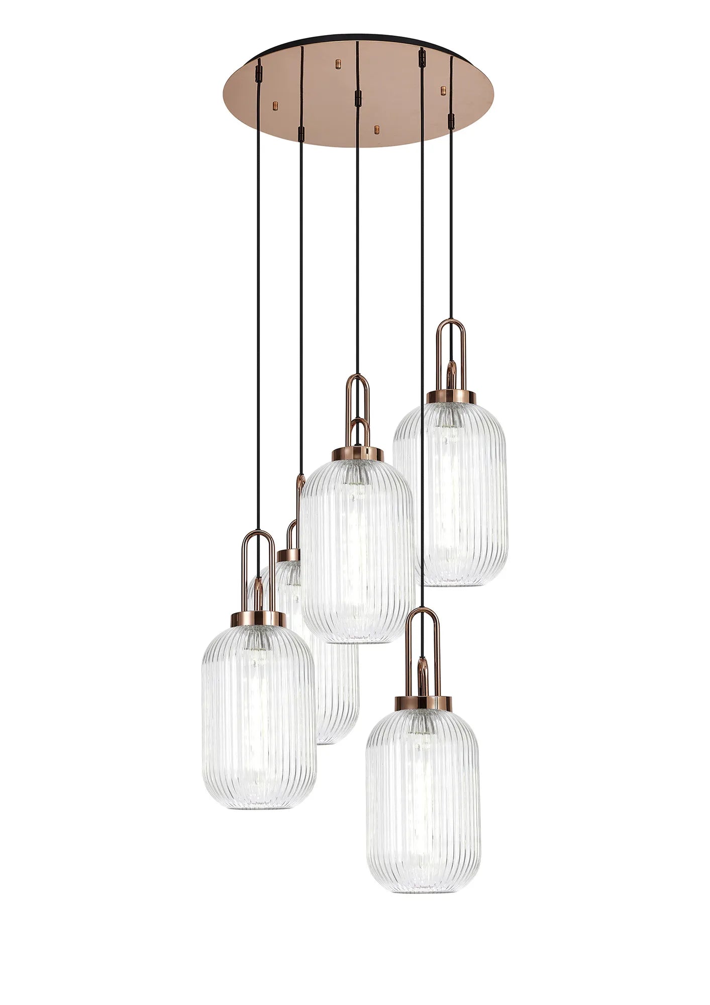 Cadiz 5 Light Cluster Pendant