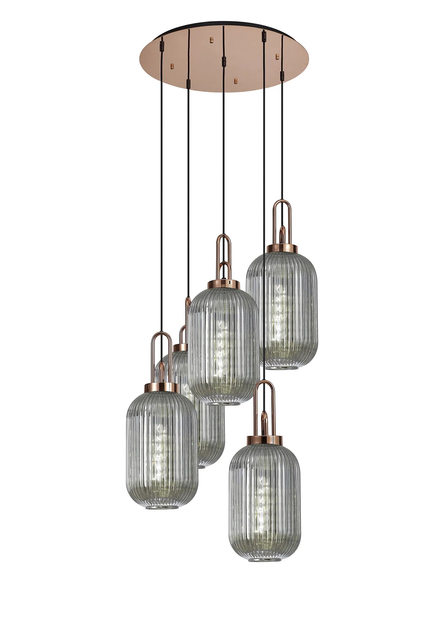 Cadiz 5 Light Cluster Pendant
