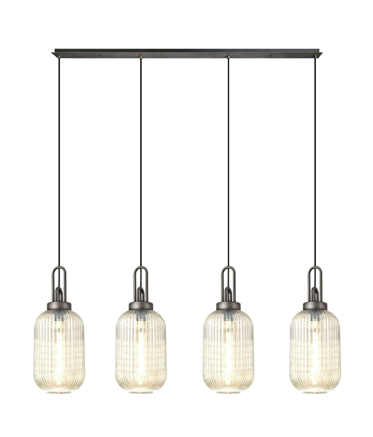 Cadiz 4Lt Linear Pendant - Various Finishes