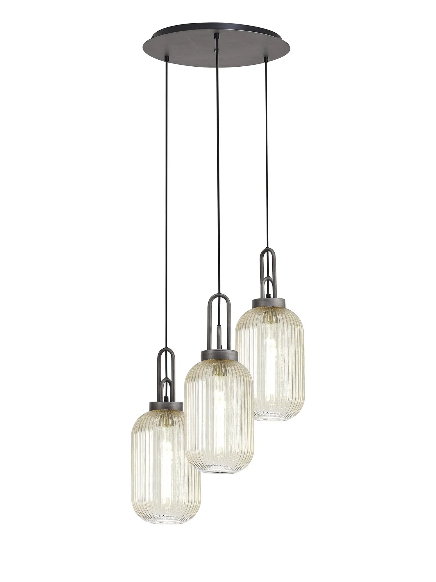 Cadiz 3 Light Cluster Pendant