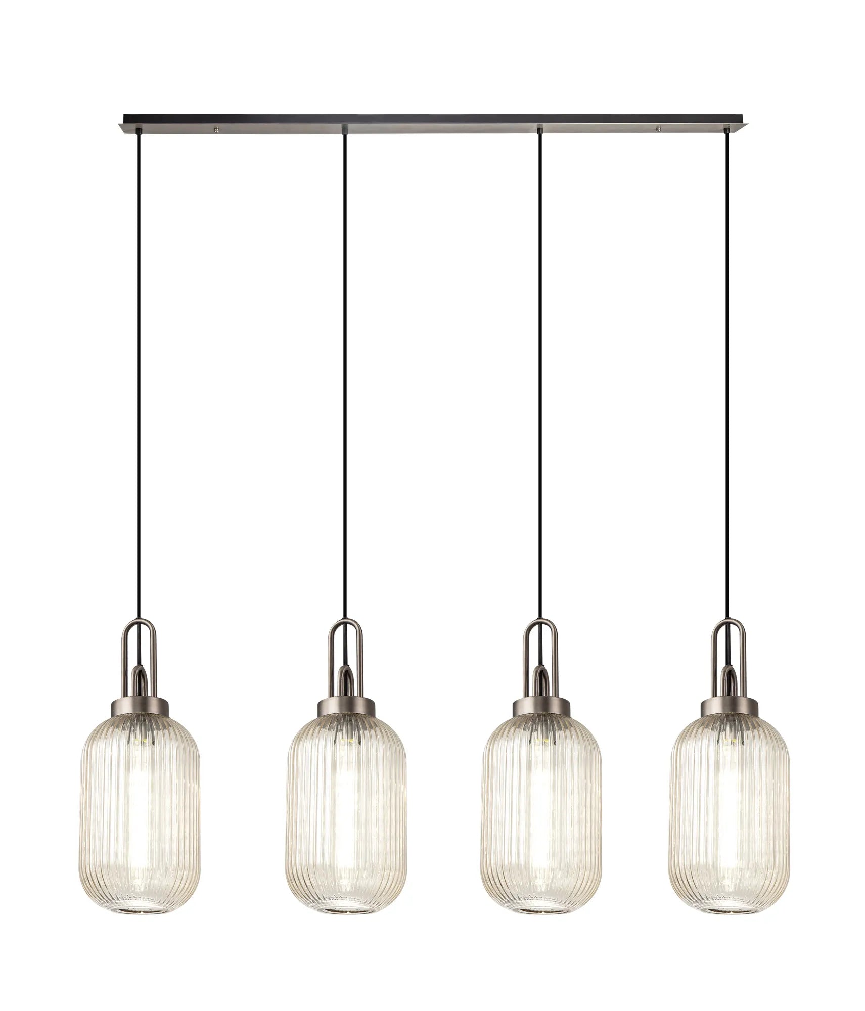 Cadiz 4Lt Linear Pendant - Various Finishes