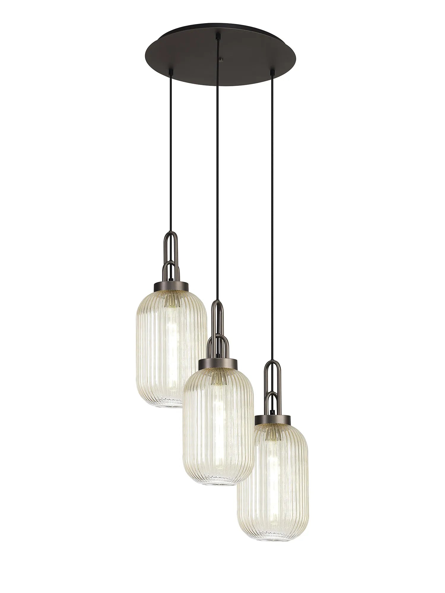 Cadiz 3 Light Cluster Pendant
