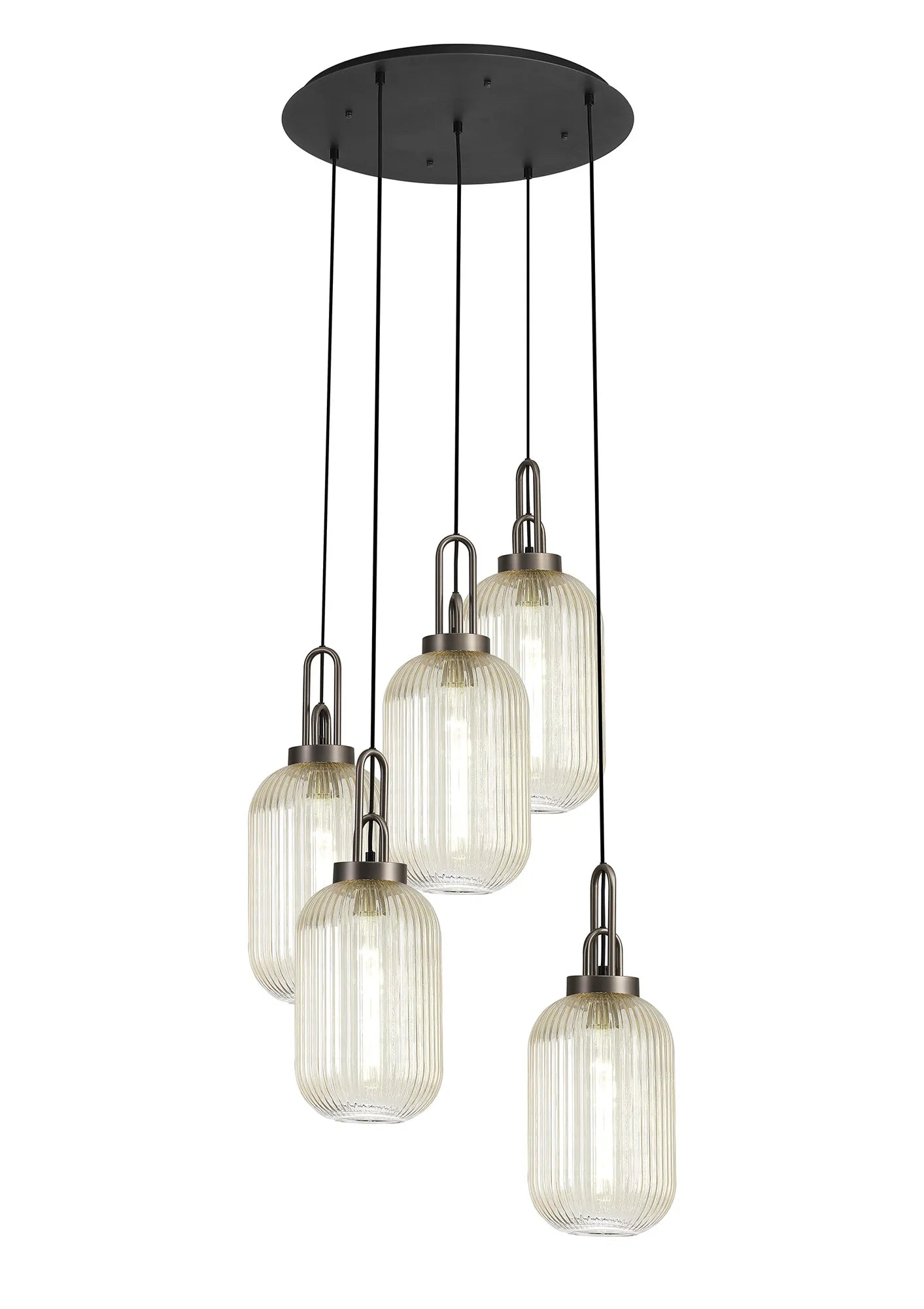 Cadiz 5 Light Cluster Pendant