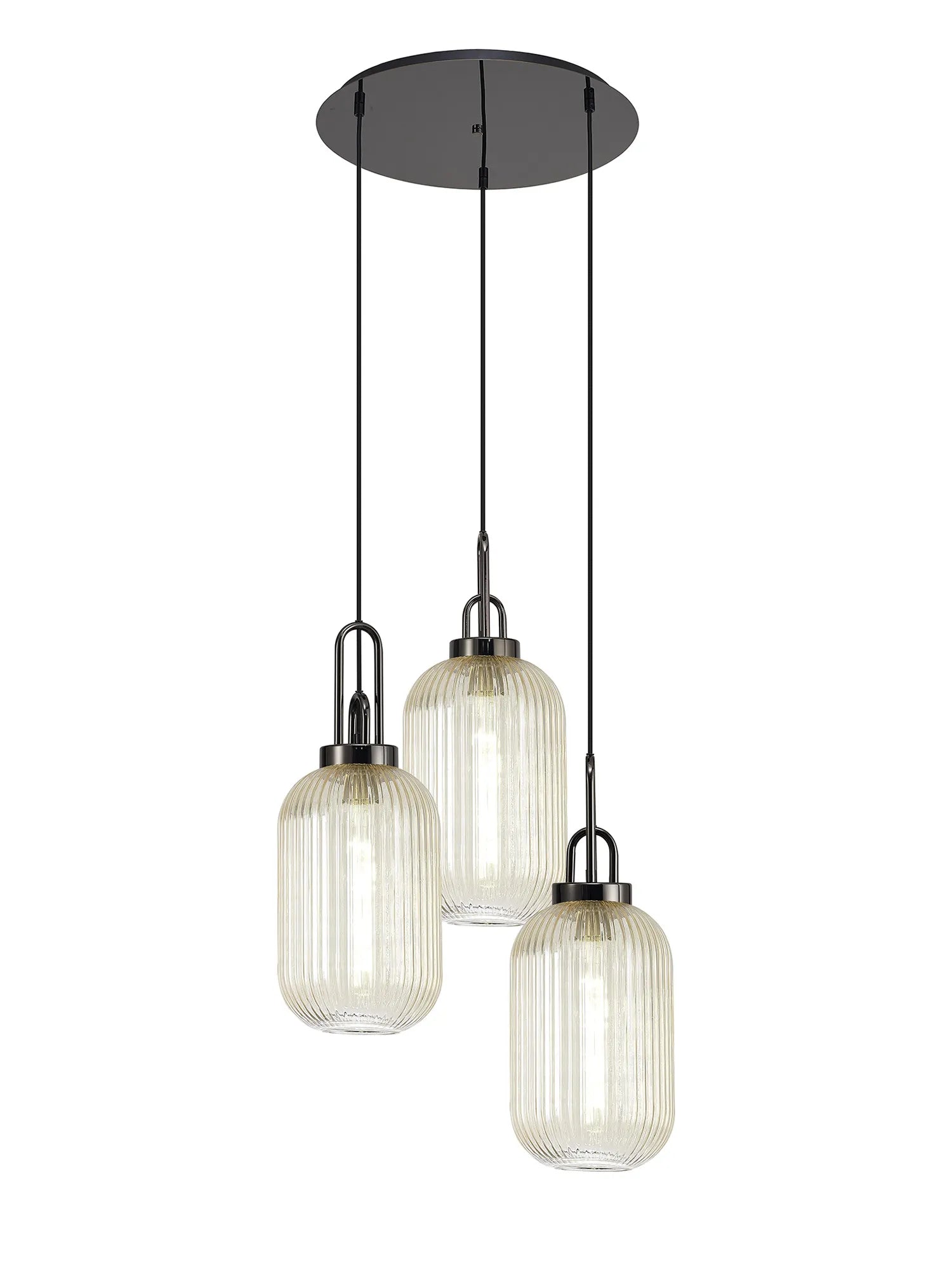 Cadiz 3 Light Cluster Pendant