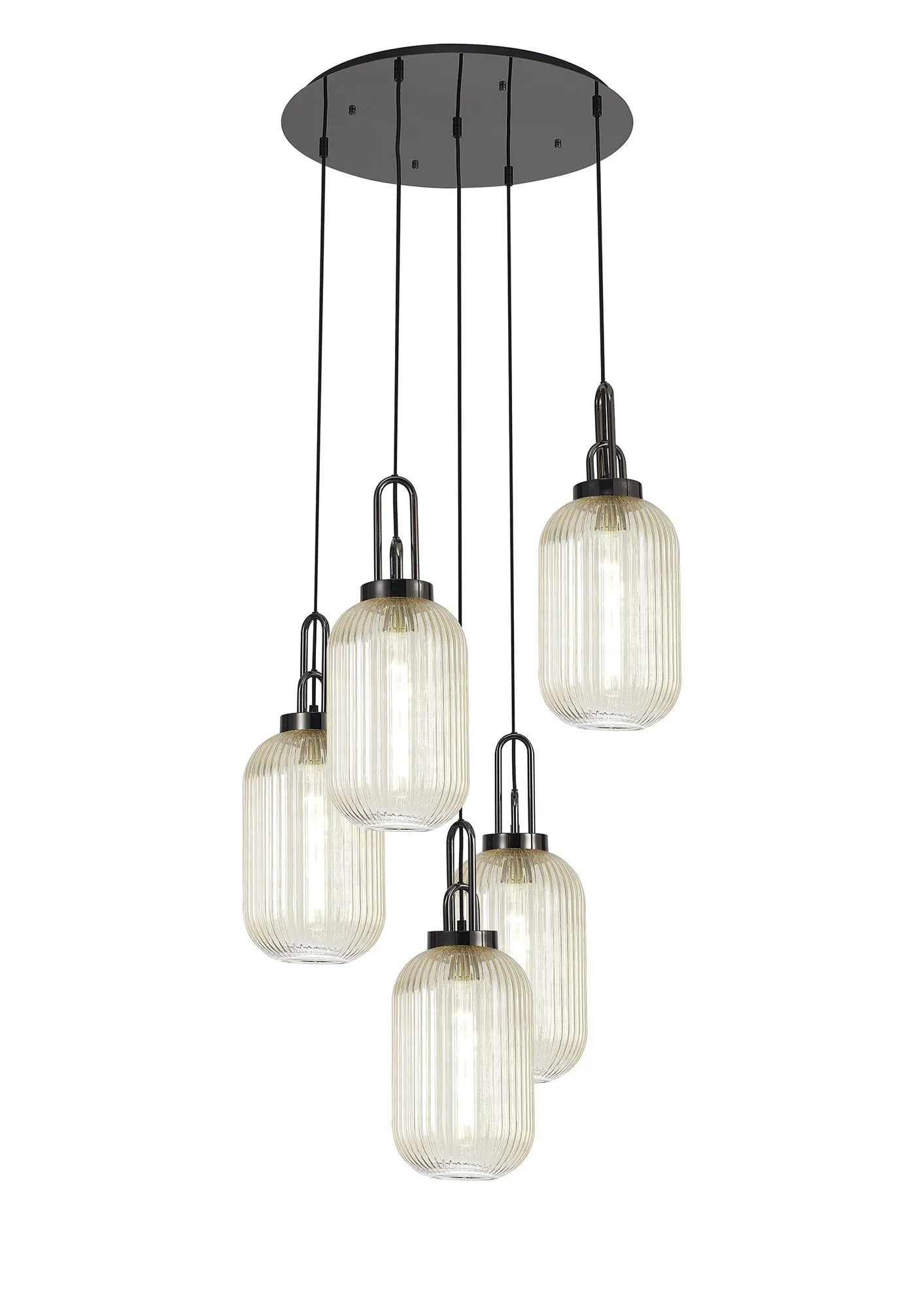 Cadiz 5 Light Cluster Pendant