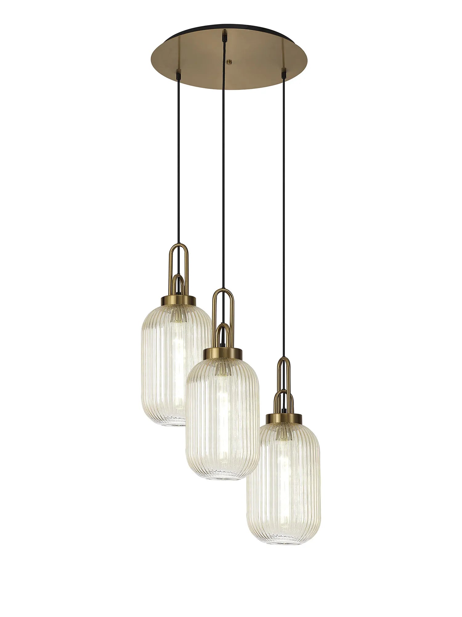 Cadiz 3 Light Cluster Pendant