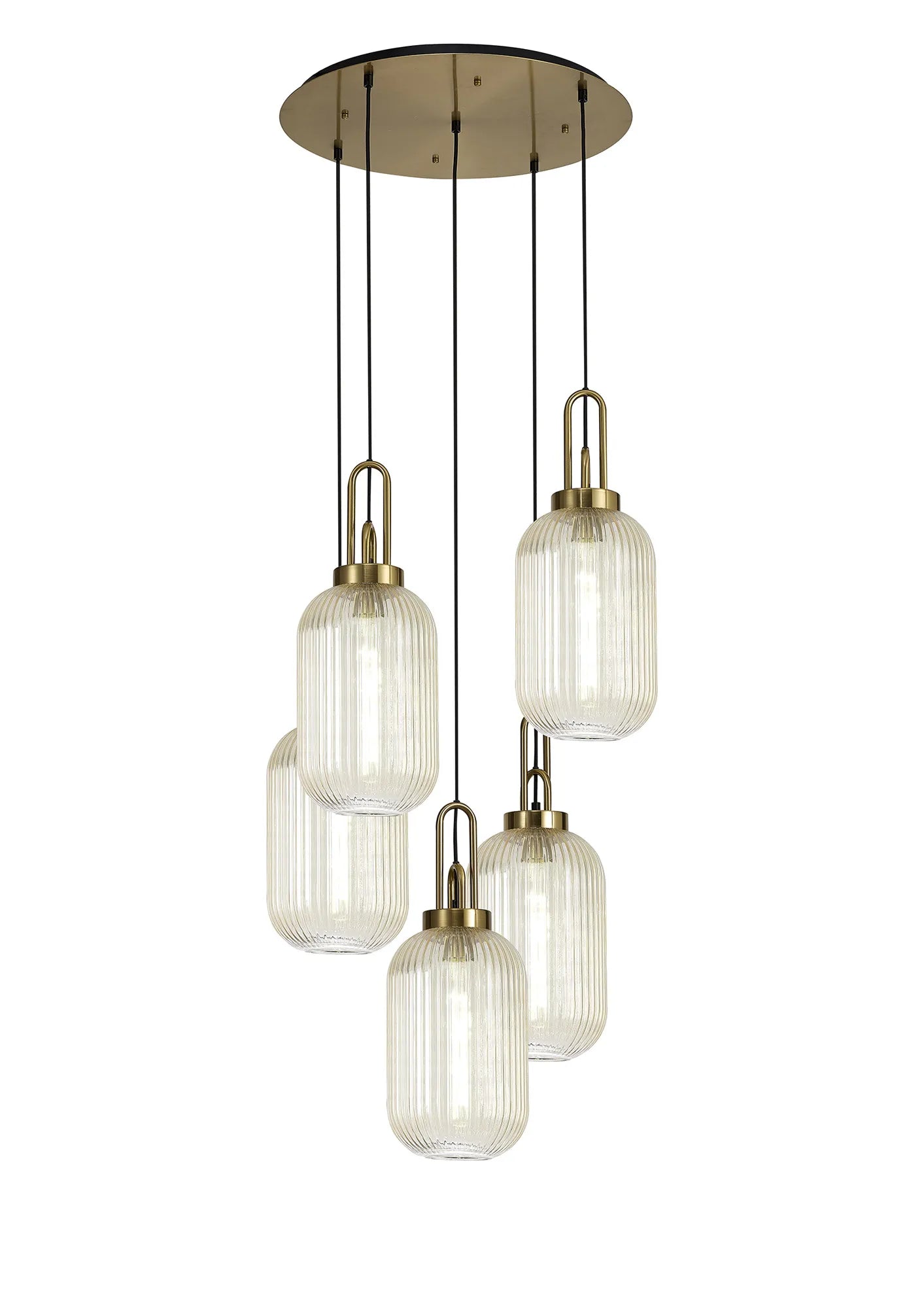 Cadiz 5 Light Cluster Pendant