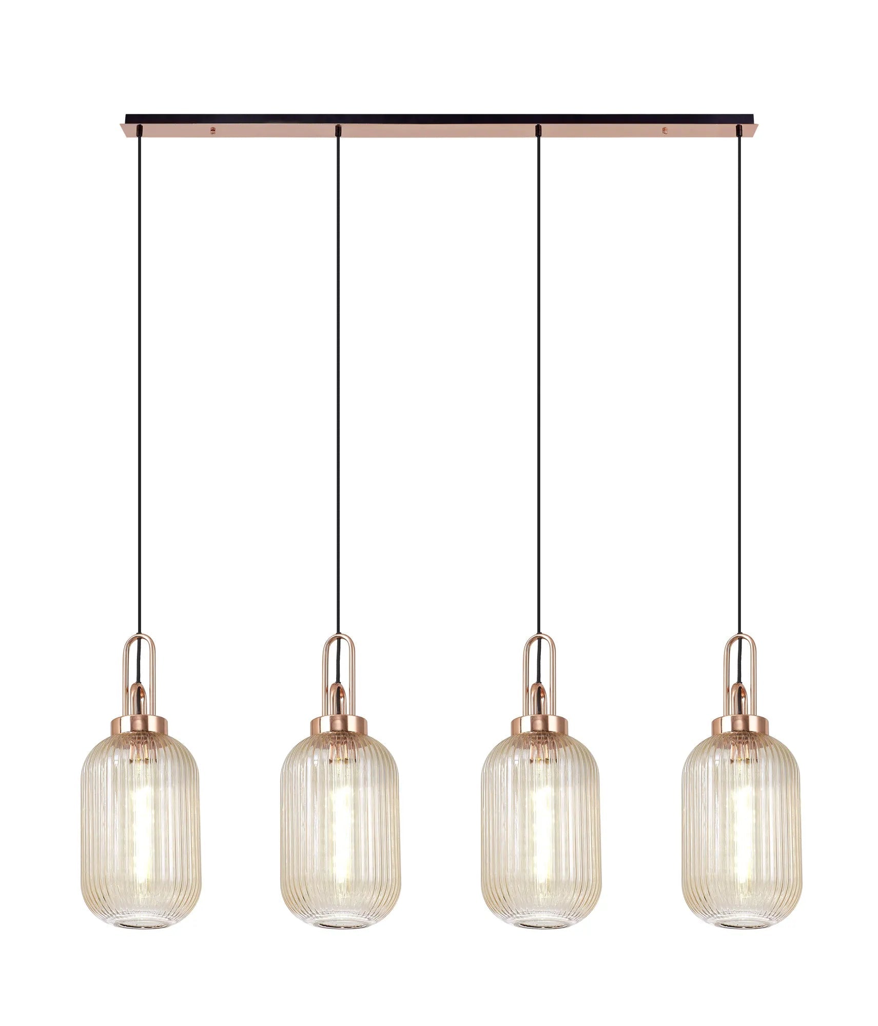 Cadiz 4Lt Linear Pendant - Various Finishes