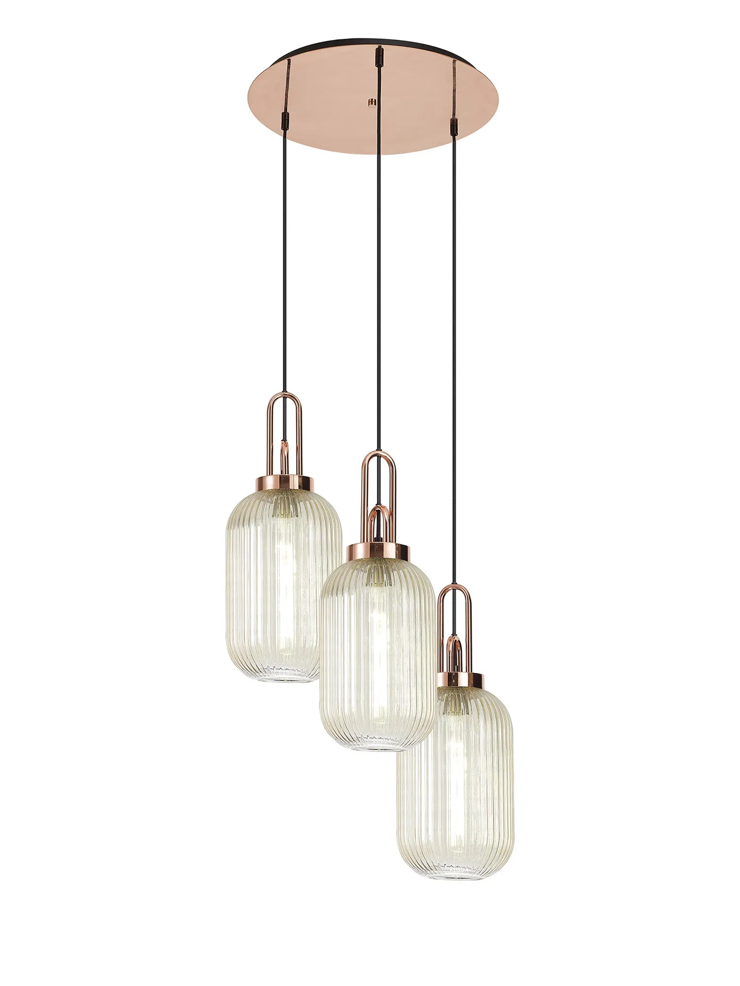 Cadiz 3 Light Cluster Pendant
