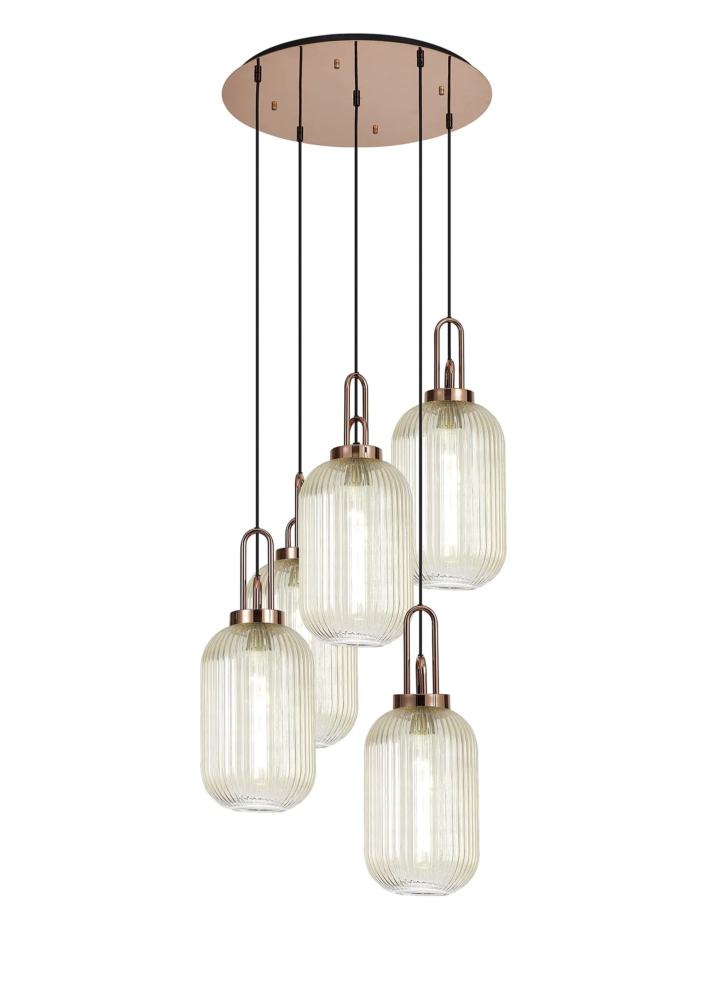 Cadiz 5 Light Cluster Pendant