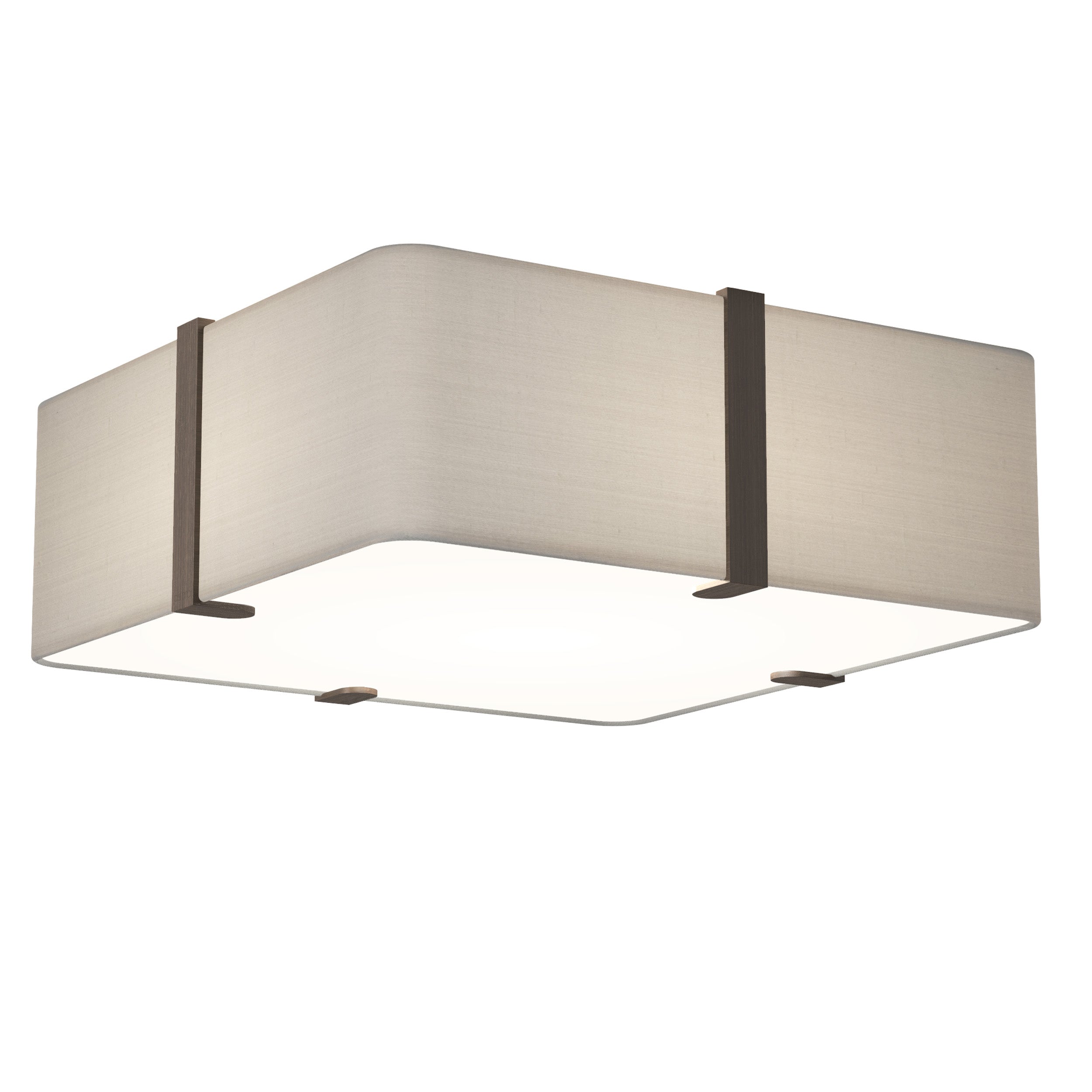 Elba Square 350/500 Shade- White/ Putty Finishes
