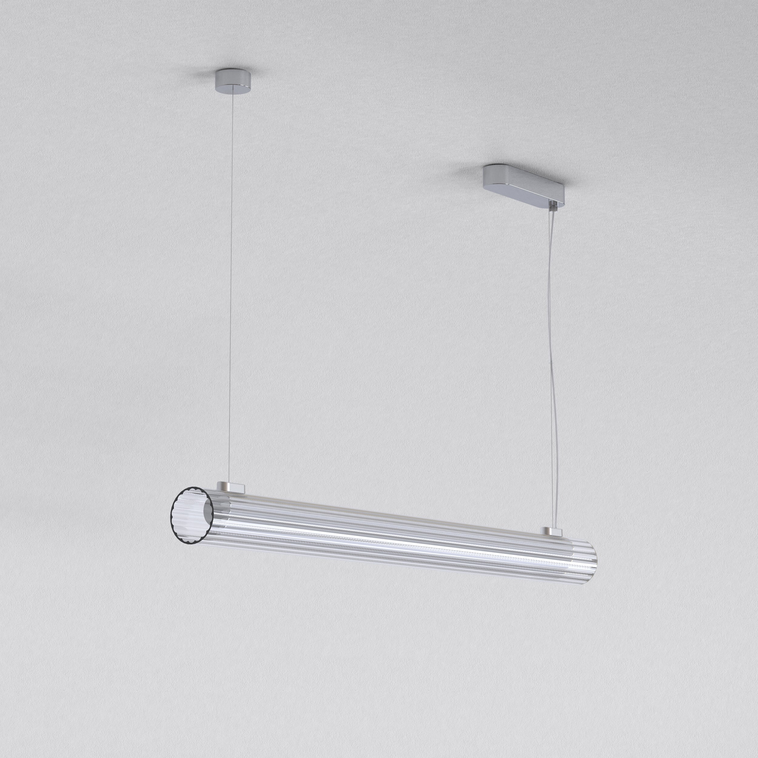 io Pendant 1000- Polished Chrome/ Black
