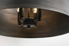 Admirals Row 1Lt Pendant - Pompei Bronze