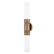 Liam 2Lt Wall Sconce - Patina Brass