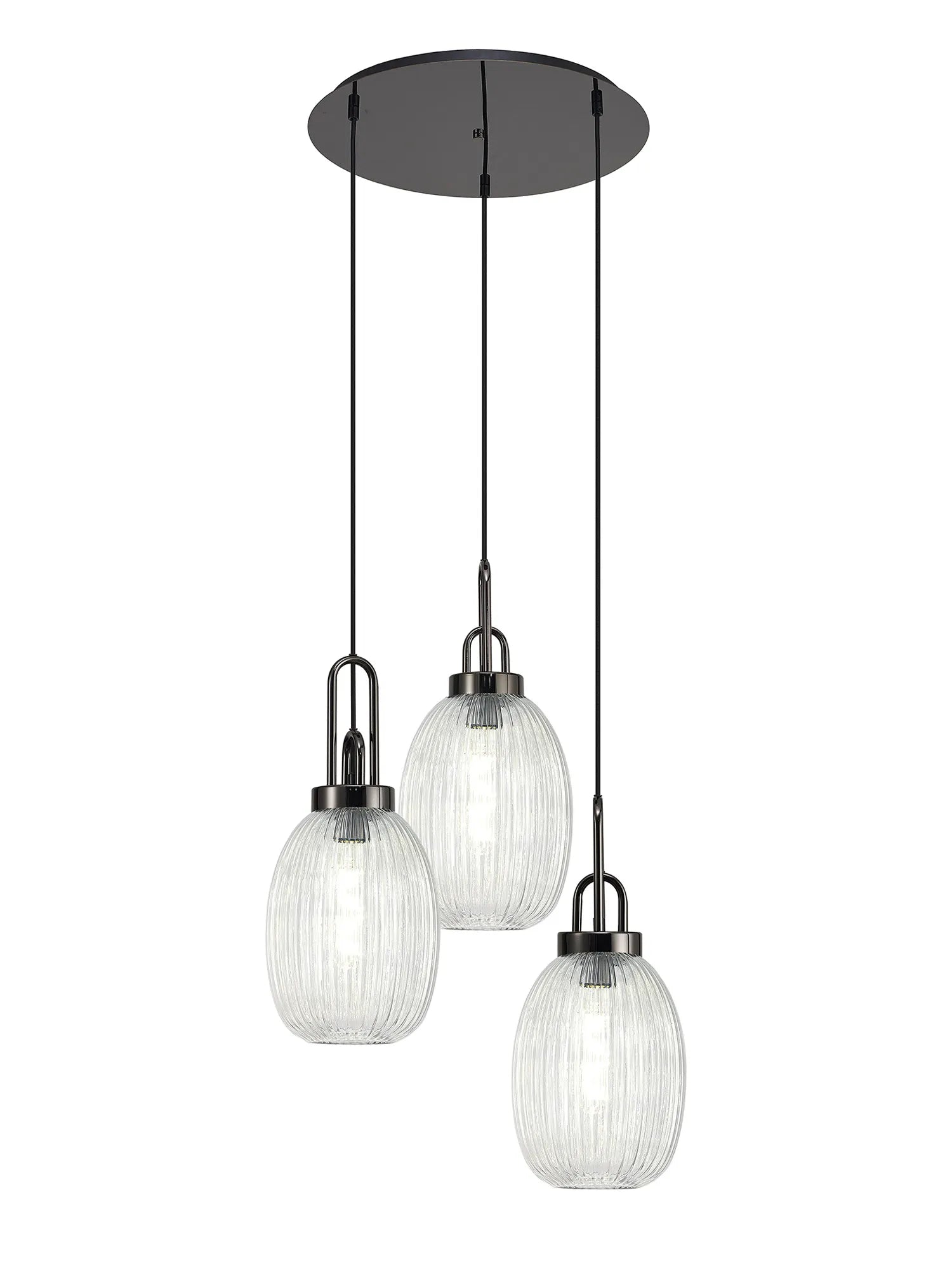 Cadiz 3 Light Cluster Pendant