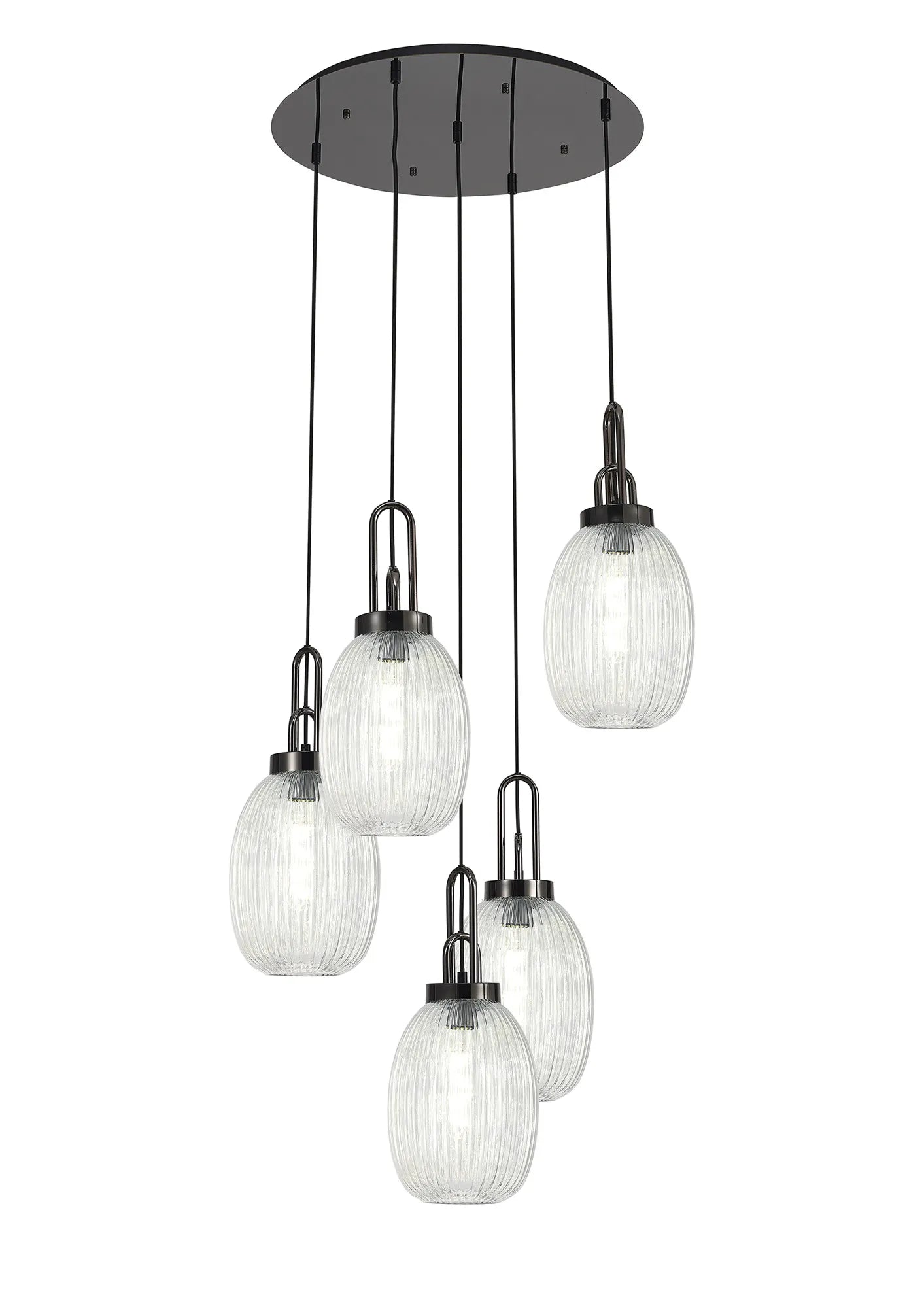 Cadiz 5 Light Cluster Pendant