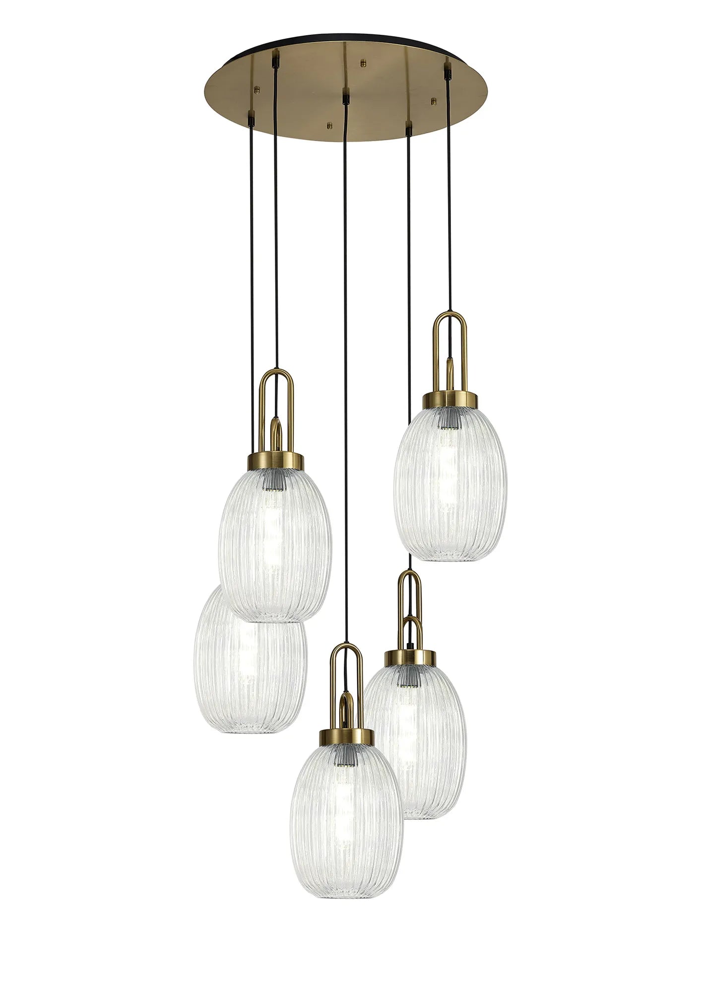 Cadiz 5 Light Cluster Pendant
