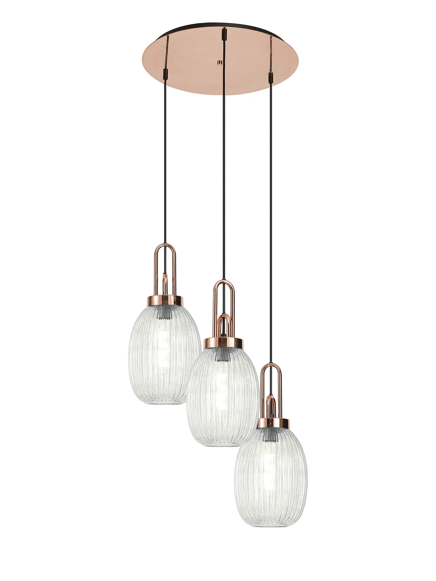 Cadiz 3 Light Cluster Pendant