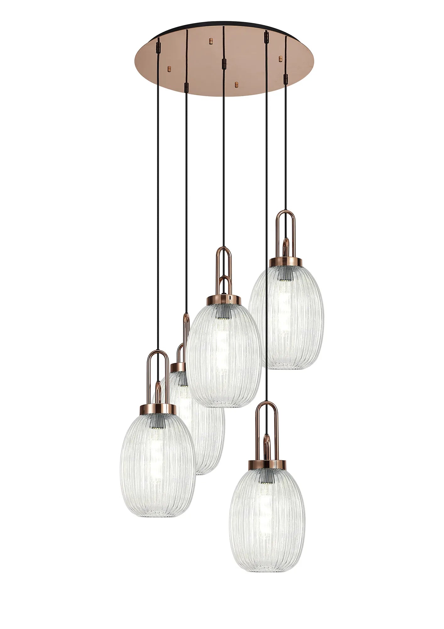 Cadiz 5 Light Cluster Pendant