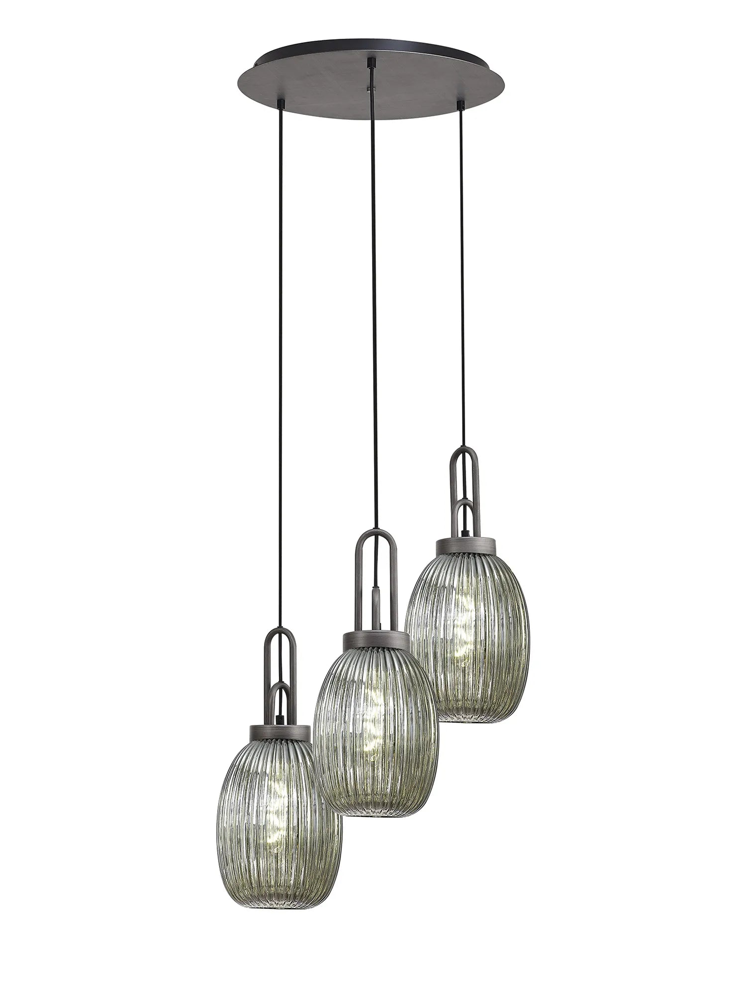 Cadiz 3 Light Cluster Pendant