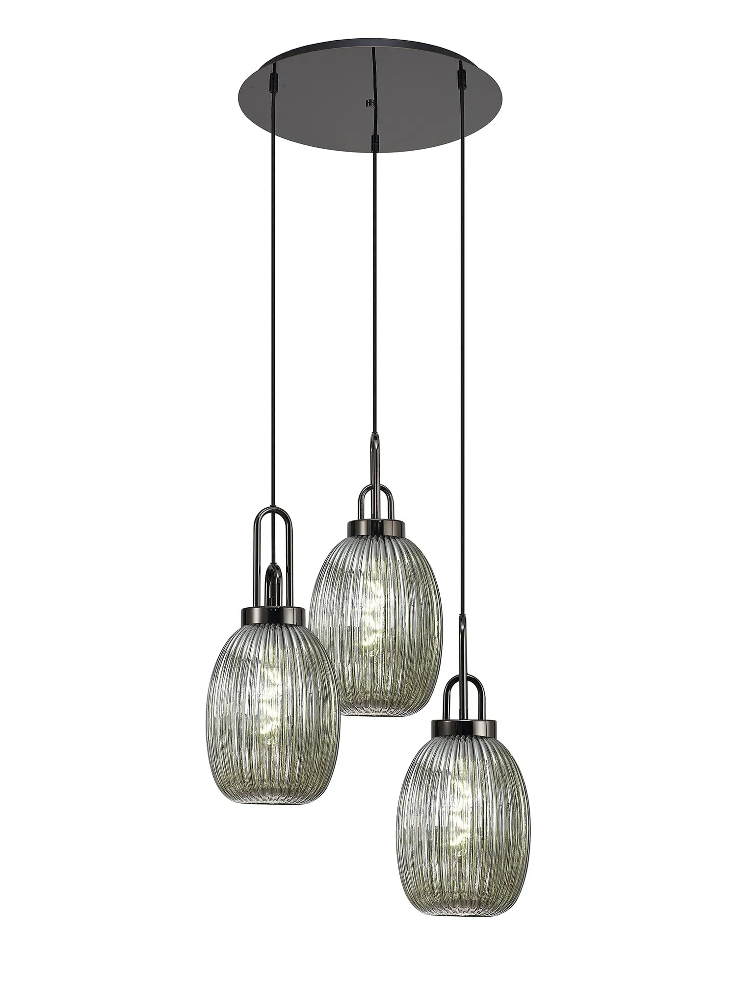 Cadiz 3 Light Cluster Pendant