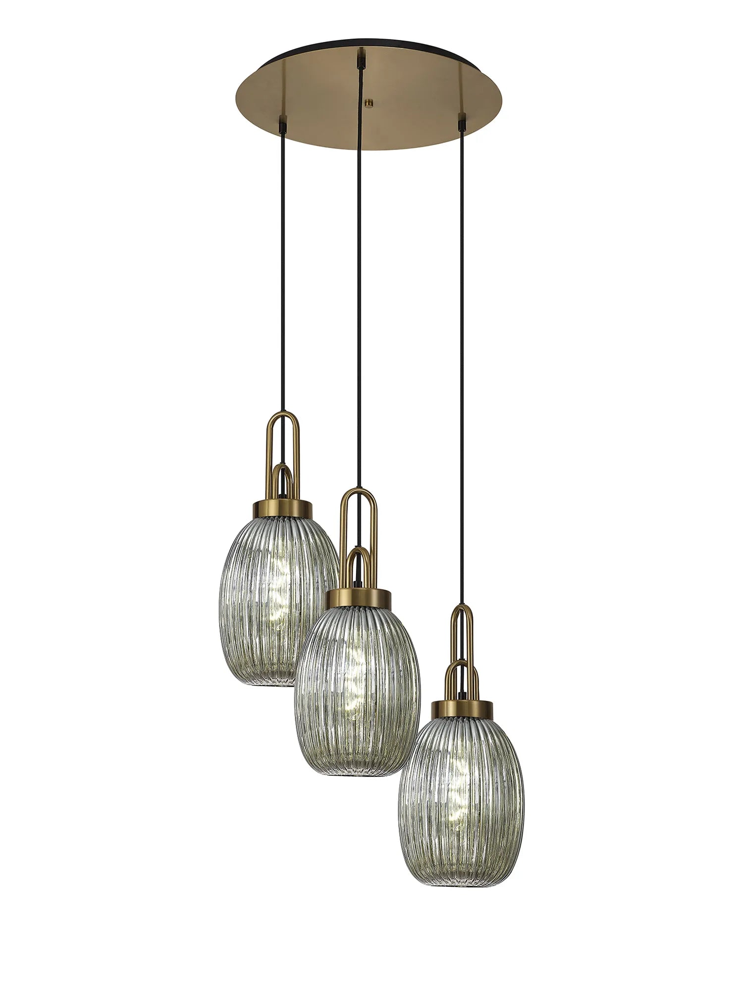 Cadiz 3 Light Cluster Pendant