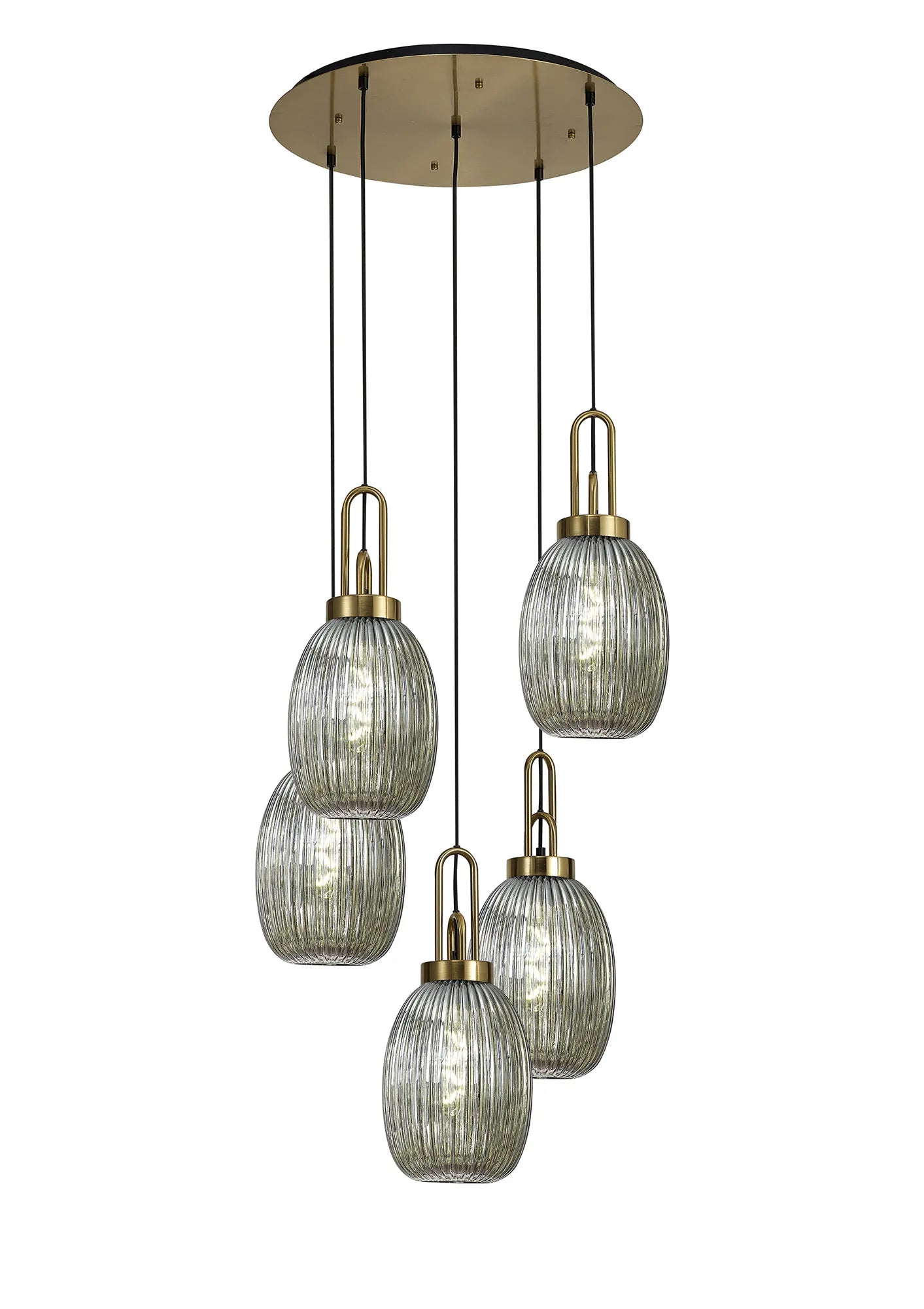 Cadiz 5 Light Cluster Pendant