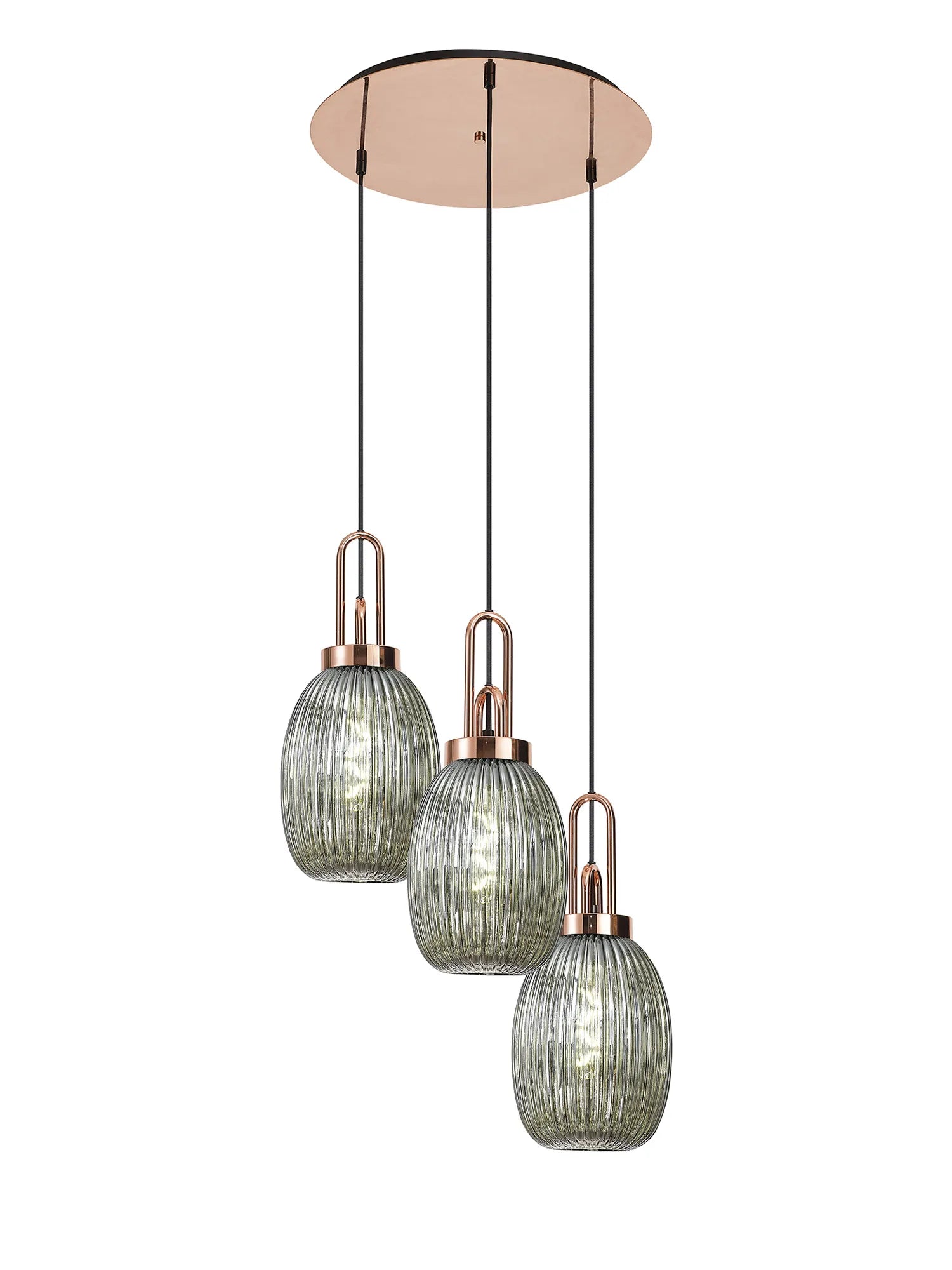 Cadiz 3 Light Cluster Pendant