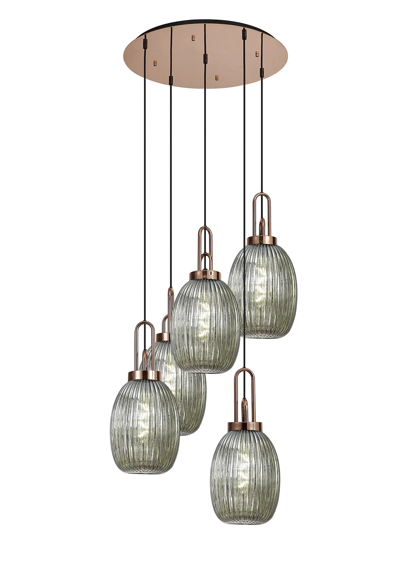Cadiz 5 Light Cluster Pendant