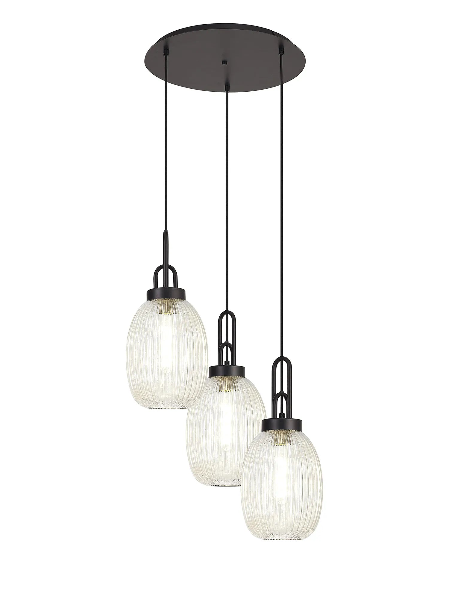 Cadiz 3 Light Cluster Pendant