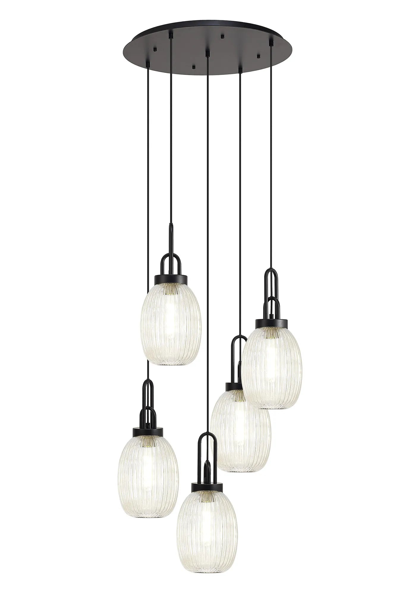 Cadiz 5 Light Cluster Pendant