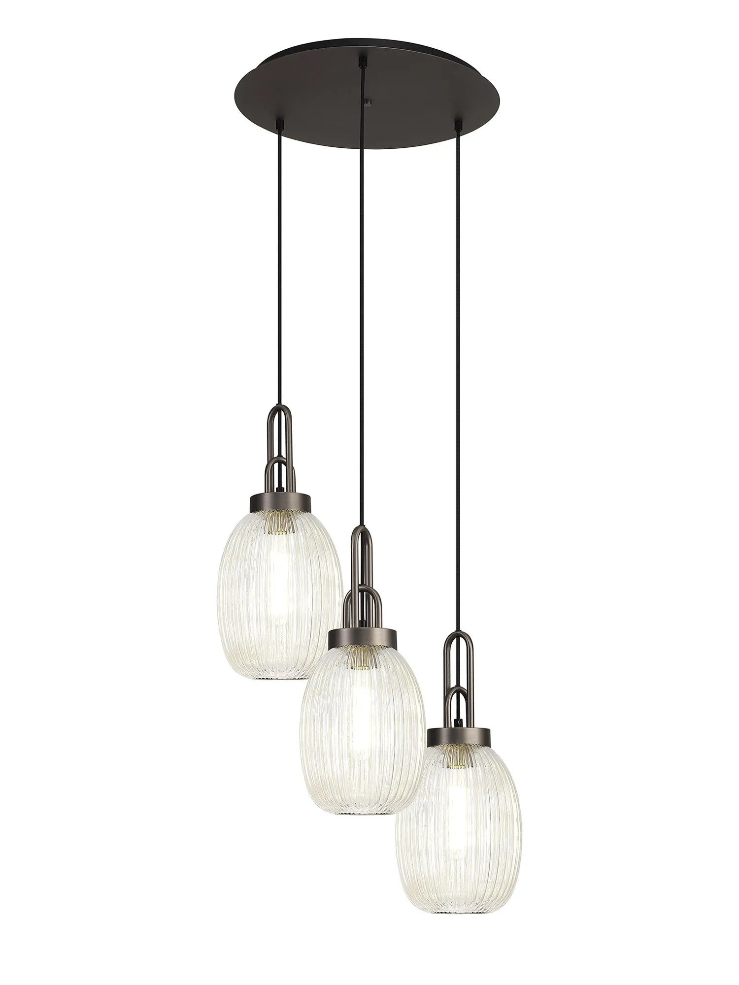 Cadiz 3 Light Cluster Pendant