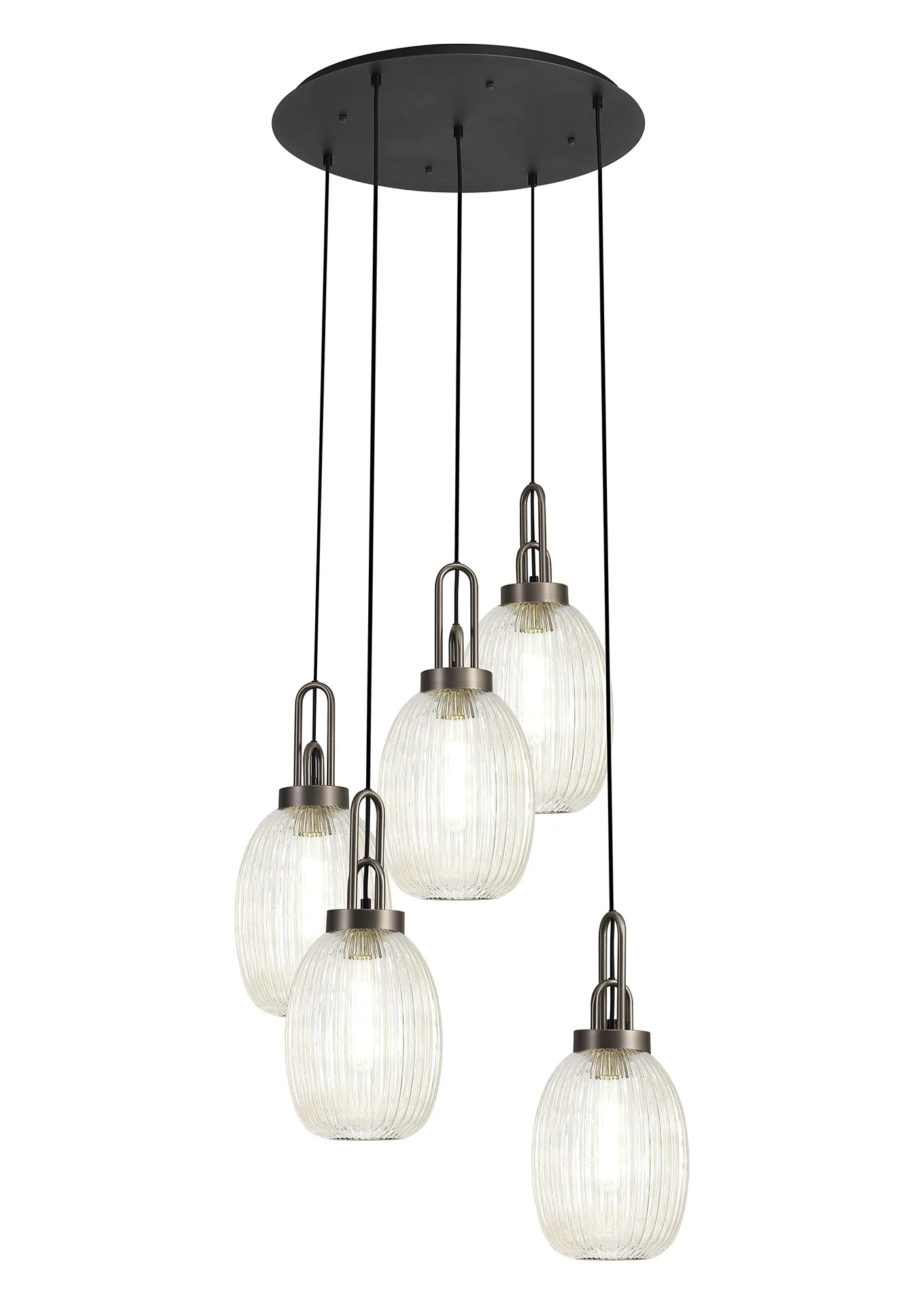 Cadiz 5 Light Cluster Pendant
